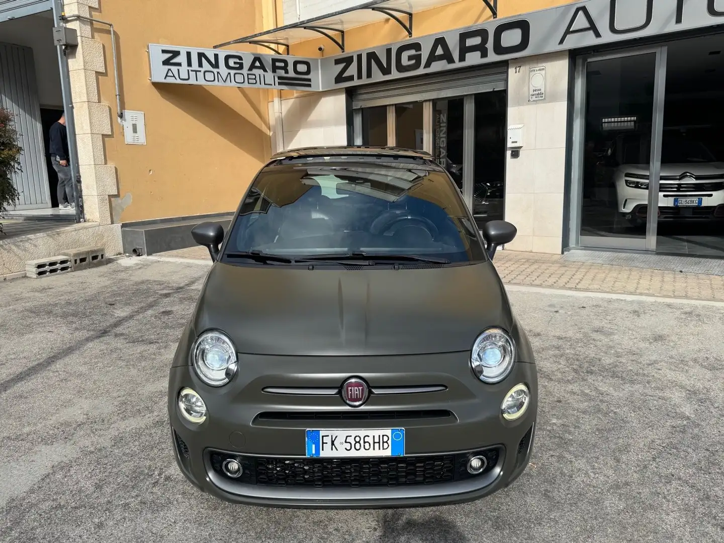 Fiat 500 1.3 MJ E6 95 CV. RIVA TETTO APRIB.+PELLE+CERCHI Vert - 1