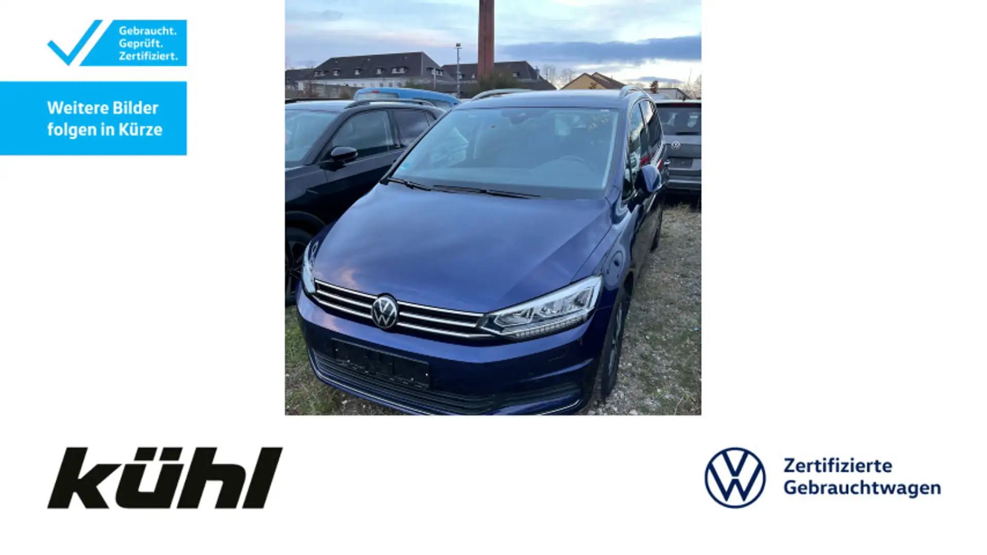 Volkswagen Touran 2.0 TDI DSG 7.Sitzer Active Navi,Family-P Blau - 1