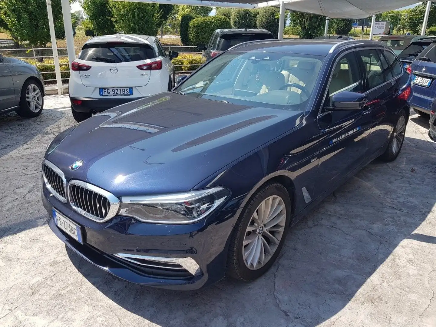 BMW 520 d aut. Luxury Blauw - 2