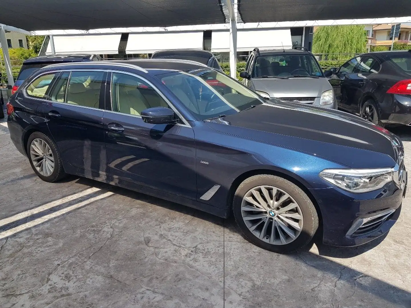 BMW 520 d aut. Luxury Bleu - 1