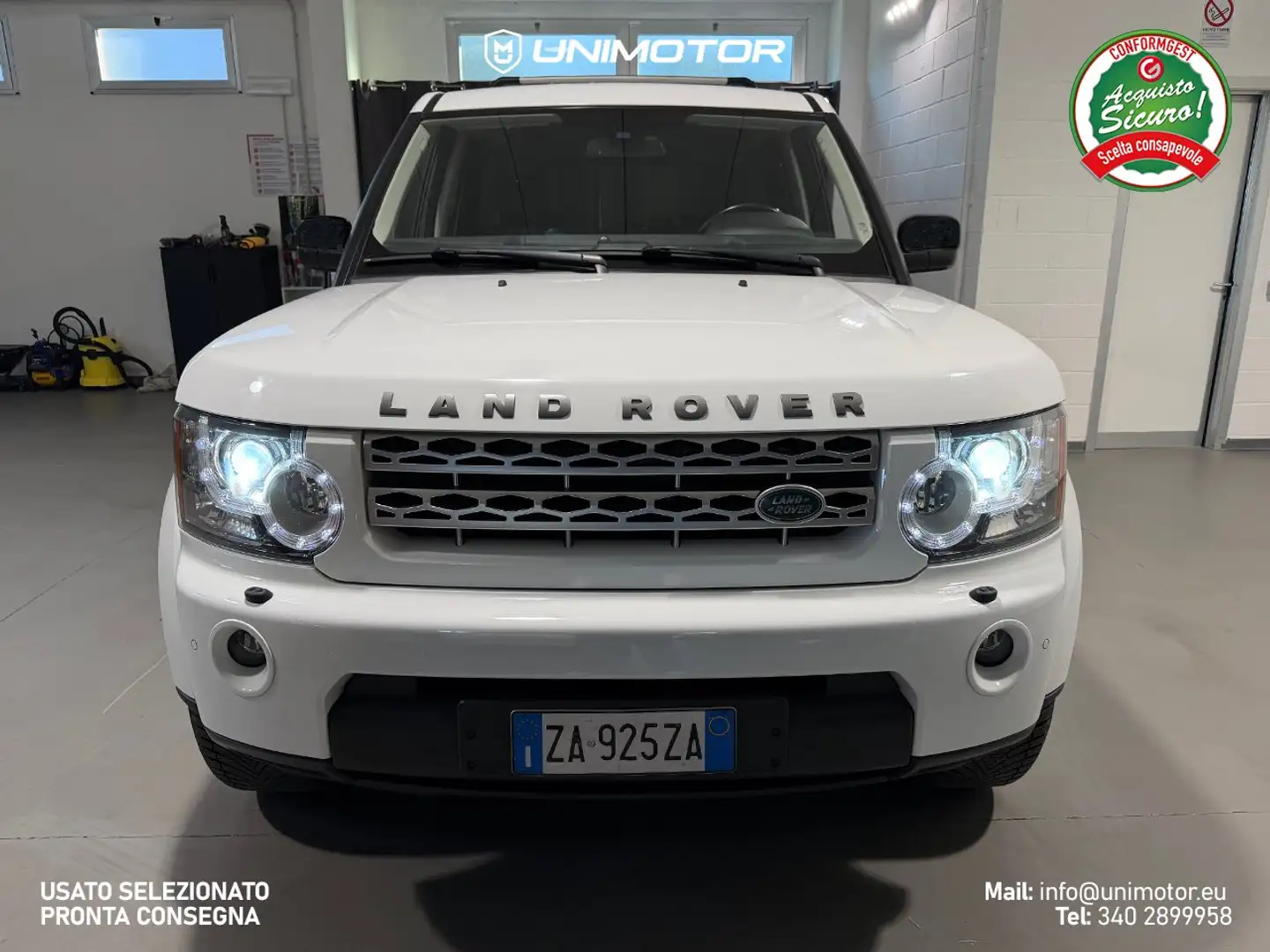 Land Rover Discovery Discovery 4 SE 3.0 sdV6 245cv Auto 4x4 Blanc - 2