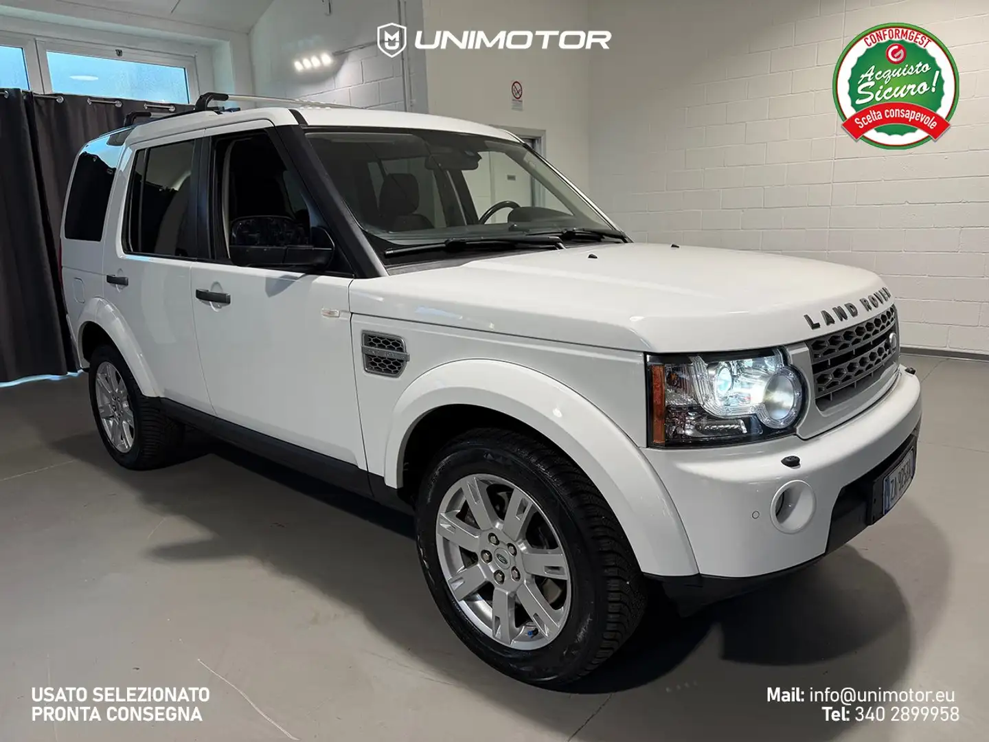Land Rover Discovery Discovery 4 SE 3.0 sdV6 245cv Auto 4x4 Blanc - 1
