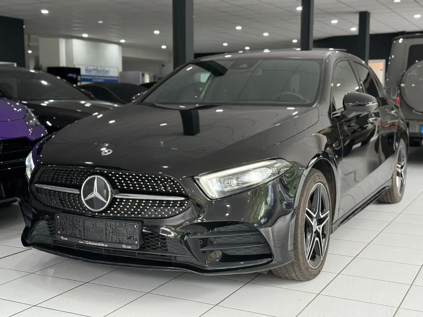 Mercedes-Benz A 250 e AMG-LINE*PANO*MEMORY*KAMERA*MBEAM*NIGHT* Nero - 1
