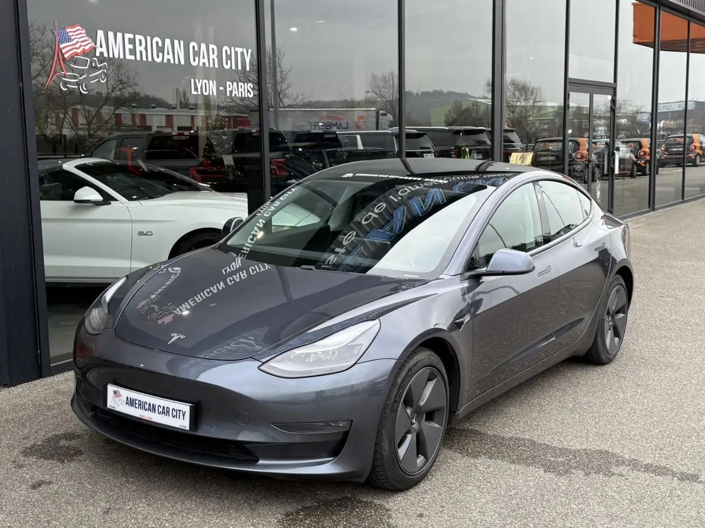 Tesla Model 3 Long Range Dual Motor AWD MY21 Gris - 1