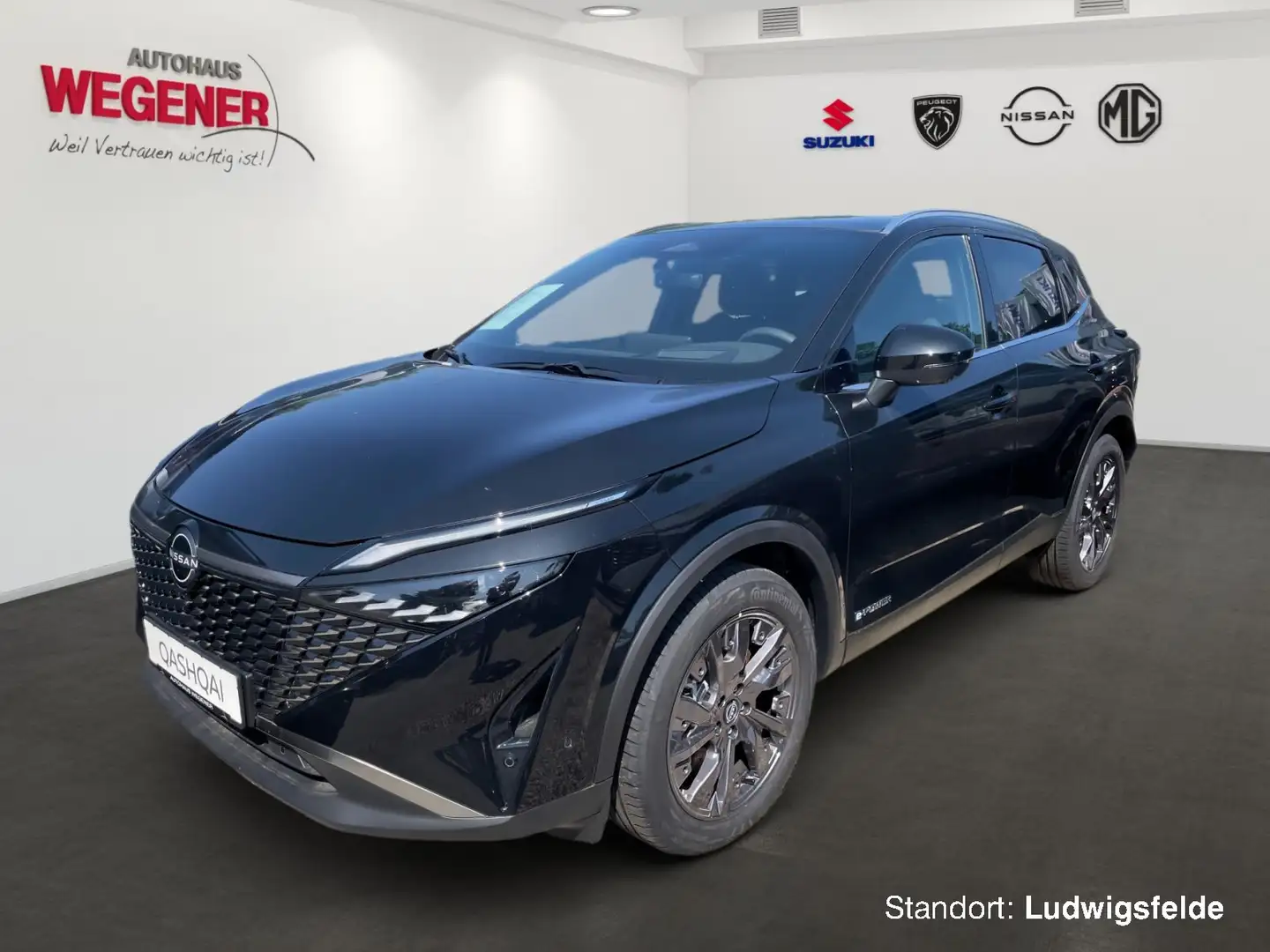 Nissan Qashqai QASHQAI MY24 1.5 VC-T e-POWER 190 PS 4x2 Tekna P Zwart - 1