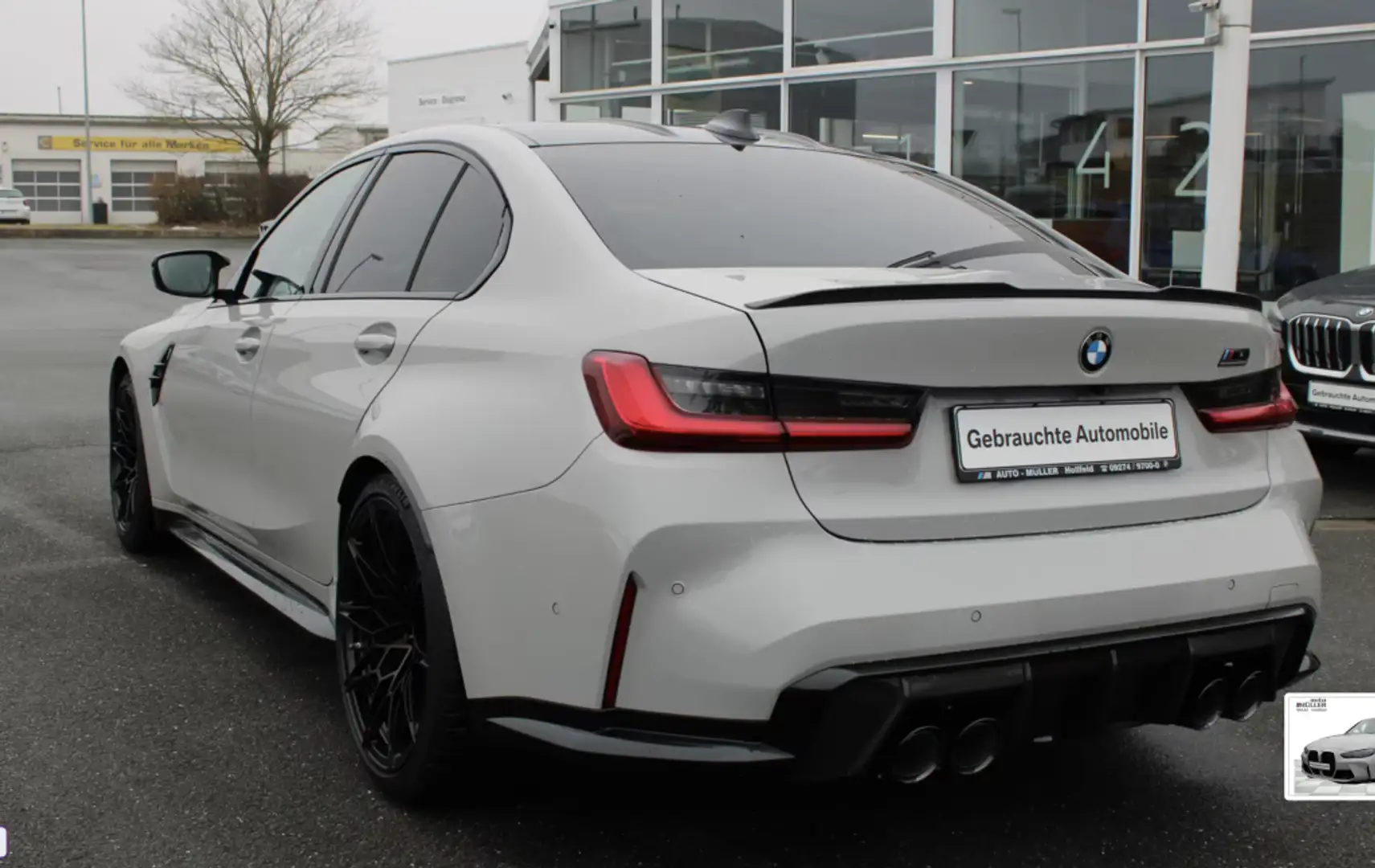 BMW M3 Competition Gris - 2