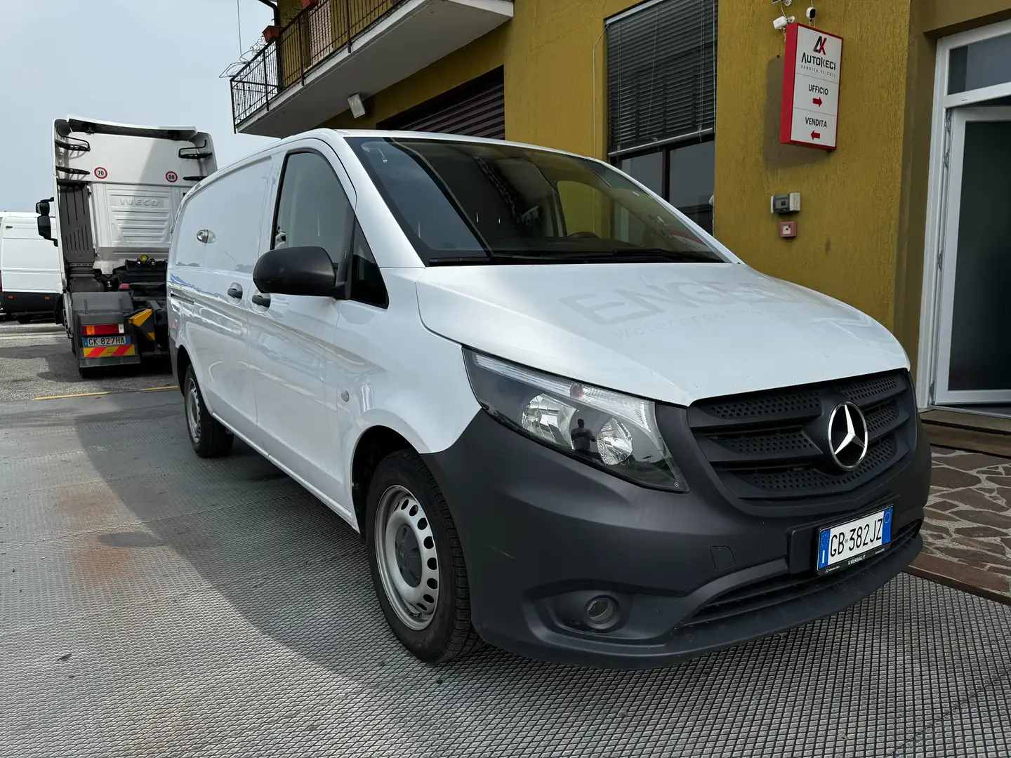 Mercedes-Benz Vito 114 CDI - EURO6D-TEMP - 3 POSTI Blanc - 2