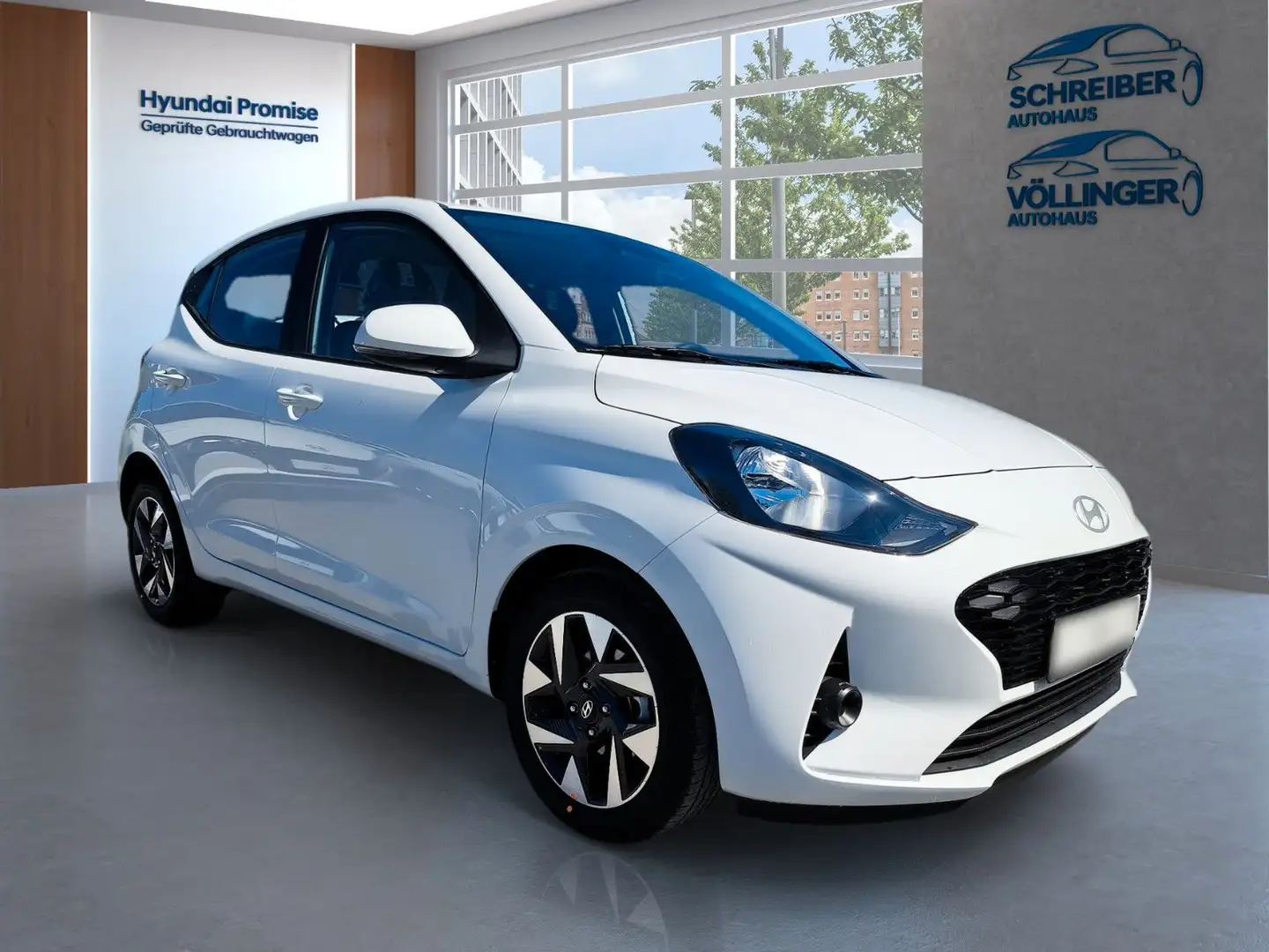 Hyundai i10 Trend 5-AMT Automatik 63 PS Blanco - 2