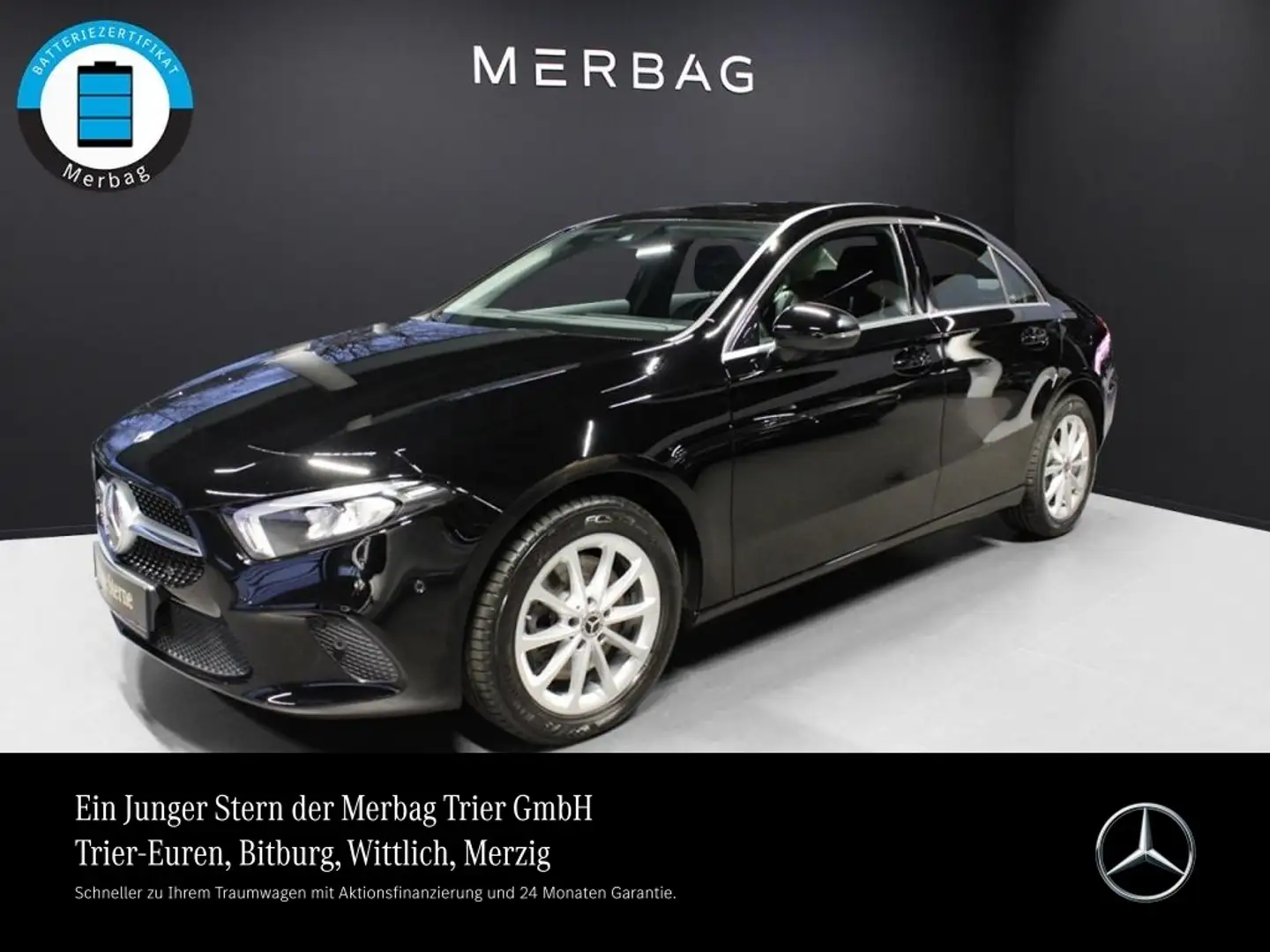 Mercedes-Benz A 250 e  *LIM Progressive Nav LED MBUX Ambie Nero - 1