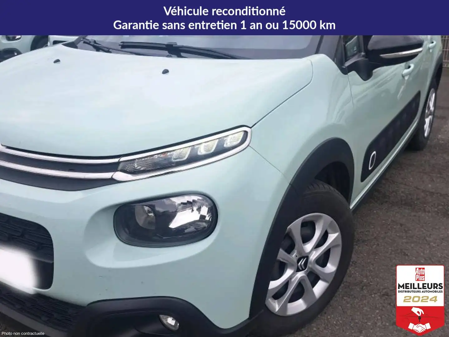 Citroen C3 PureTech 82 Feel Blanc - 1