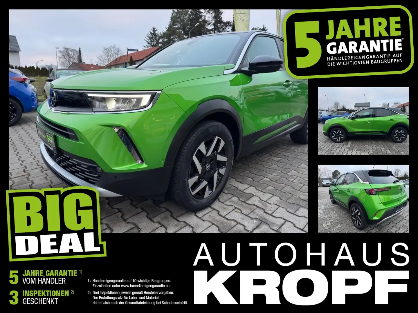 Opel Mokka 1.2 Turbo **FLA SpurW LM KAM LED** Verde - 1