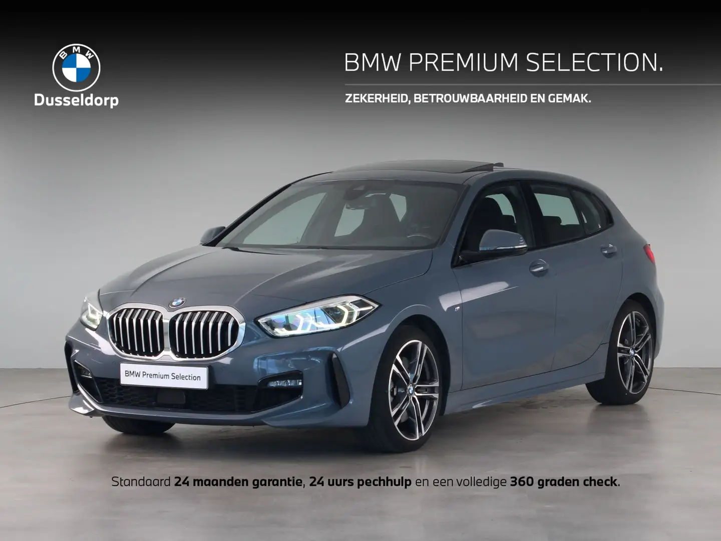 BMW 120 1-serie 120i High Executive Grijs - 1