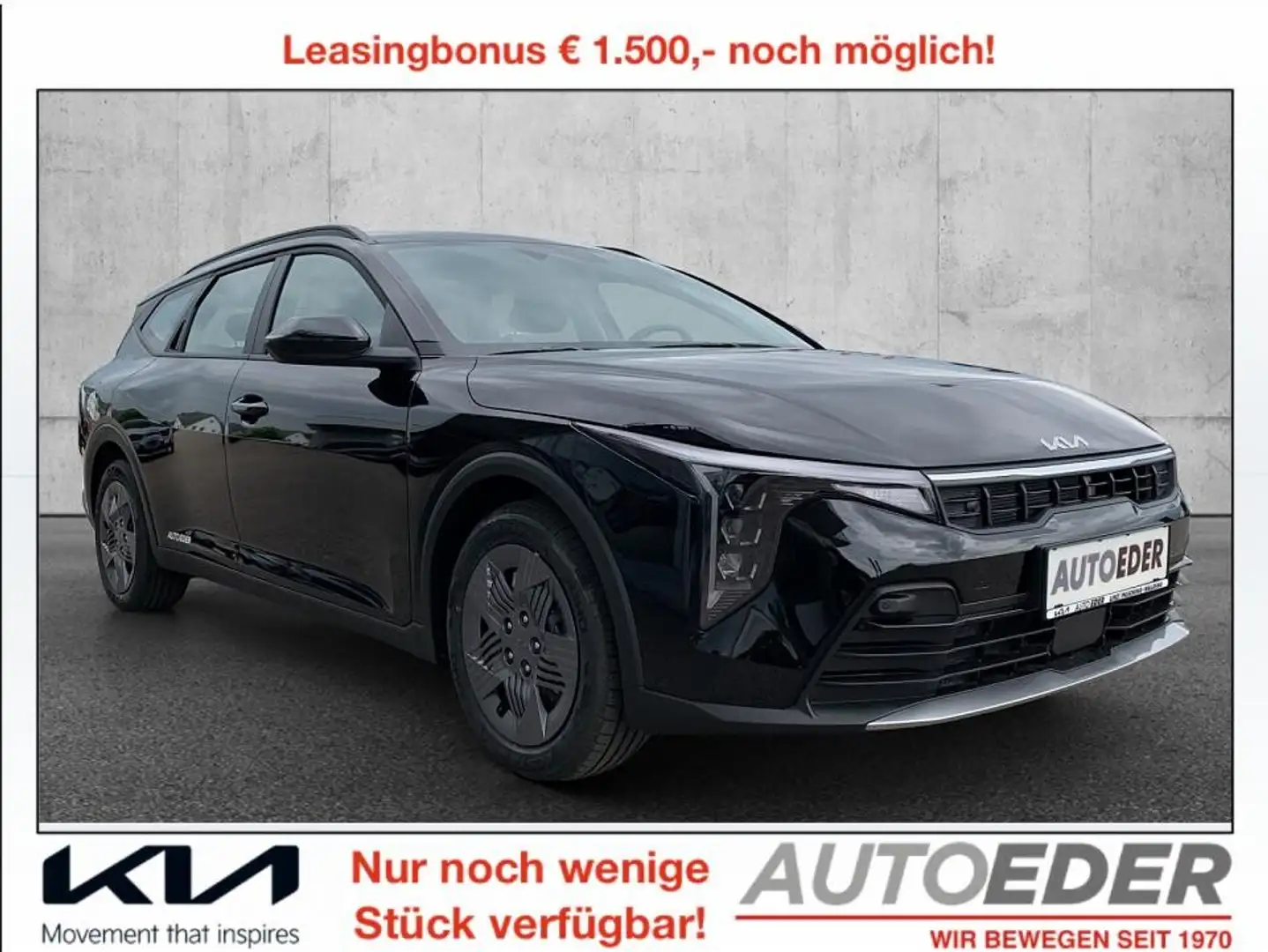 Kia K4 Kombi 1,0 TGDI Titan Schwarz - 1