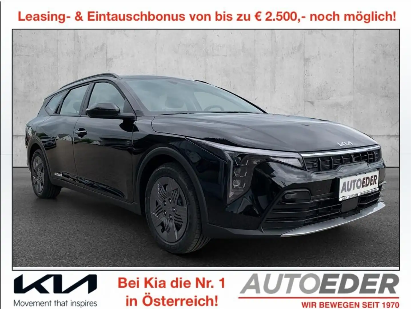 Kia K4 Kombi 1,0 TGDI Titan Schwarz - 1