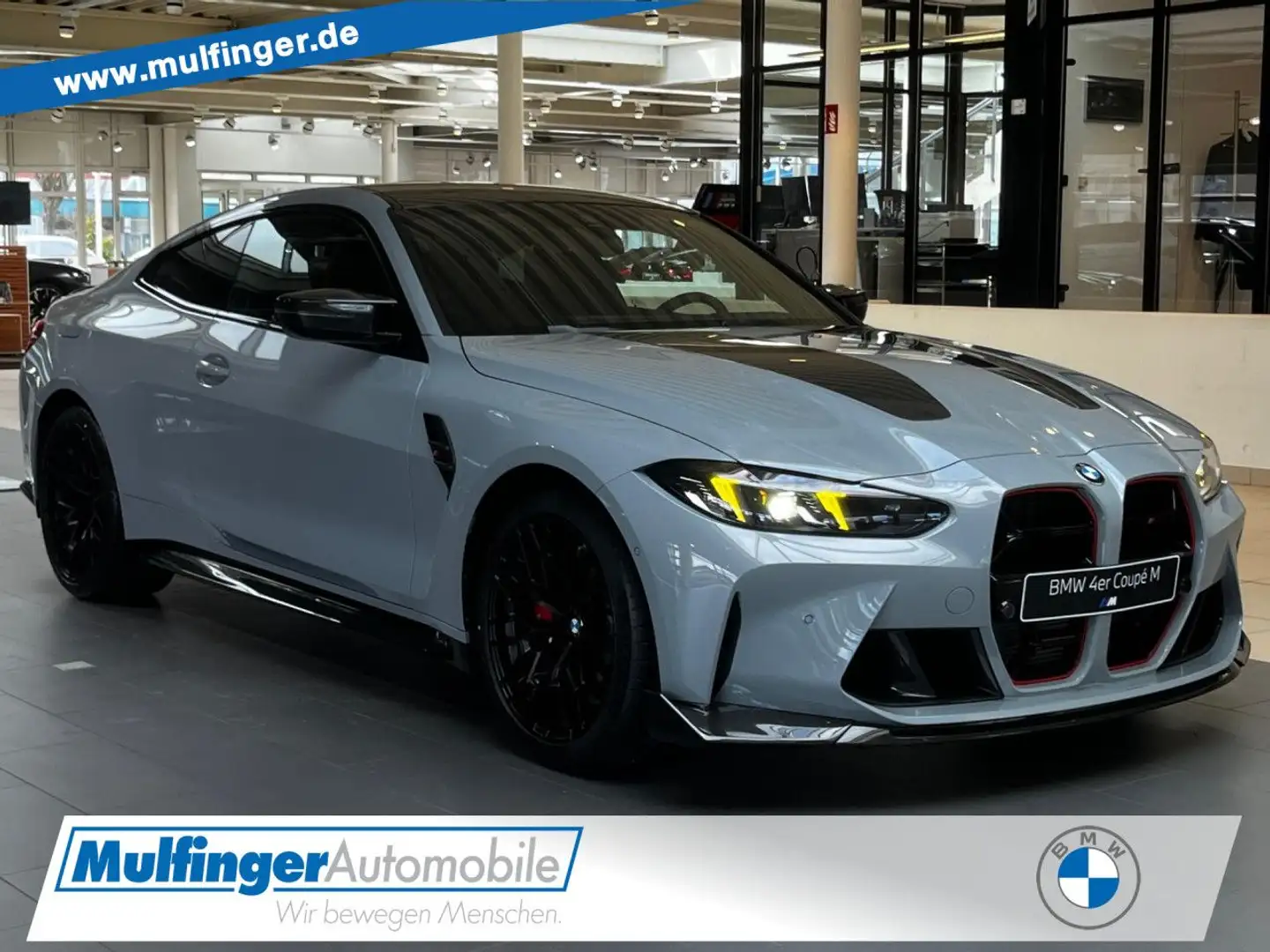 BMW M4 CS Coupe M Drivers+Carbon Farb.LED HUD Kamera Grau - 1
