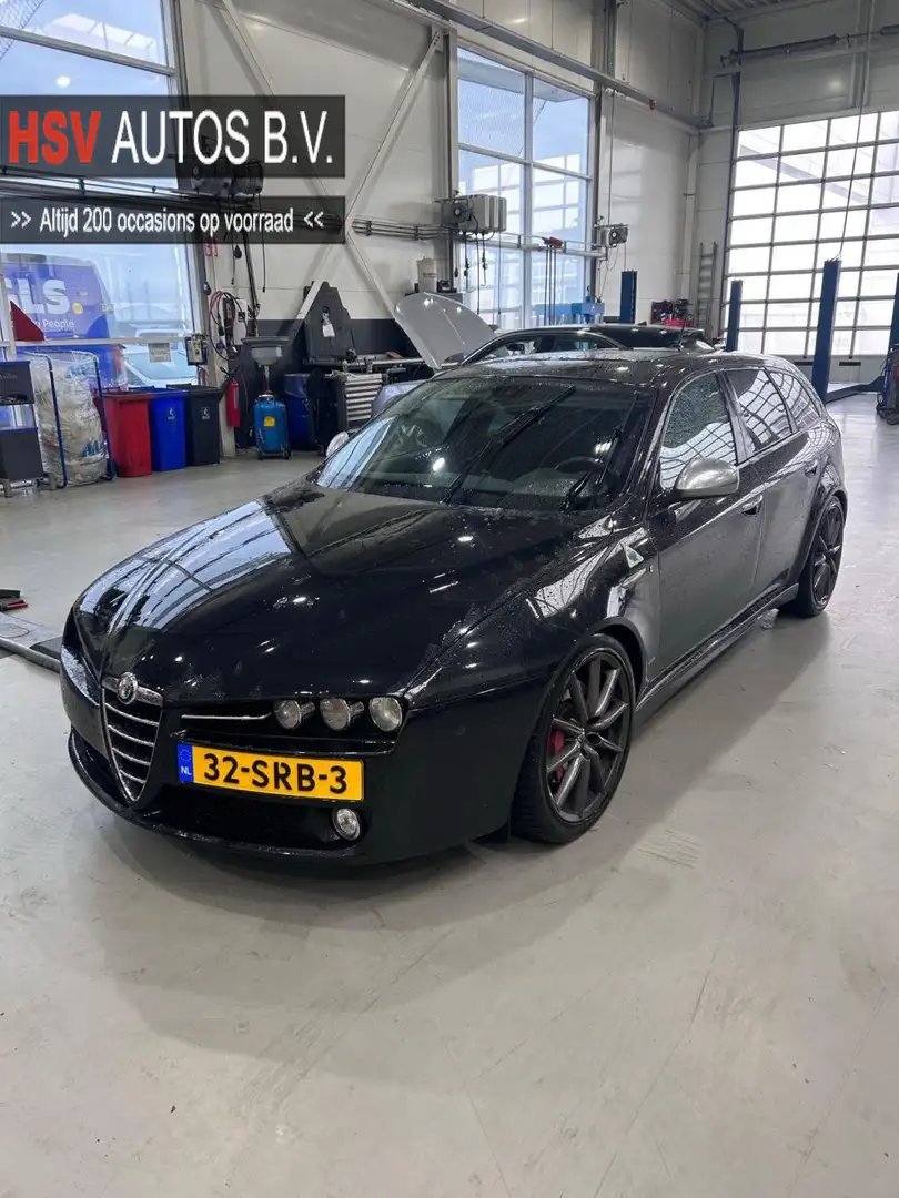 Alfa Romeo 159 Sportwagon 1.7 Ti Distinctive 200 PK navi LEER org Noir - 1