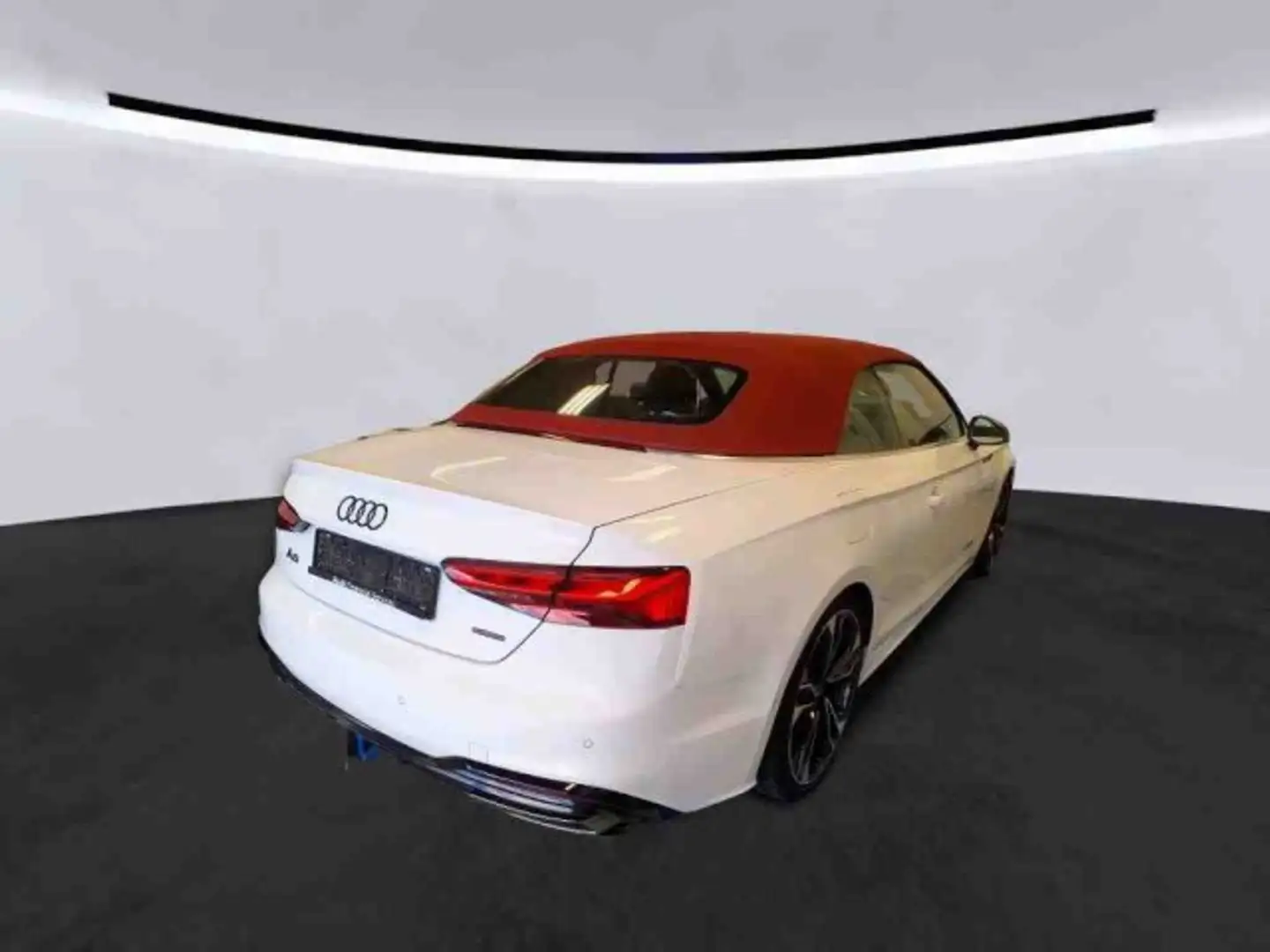 Audi A5 Cabrio 45 TFSI quattro S line competition edition Blanc - 2