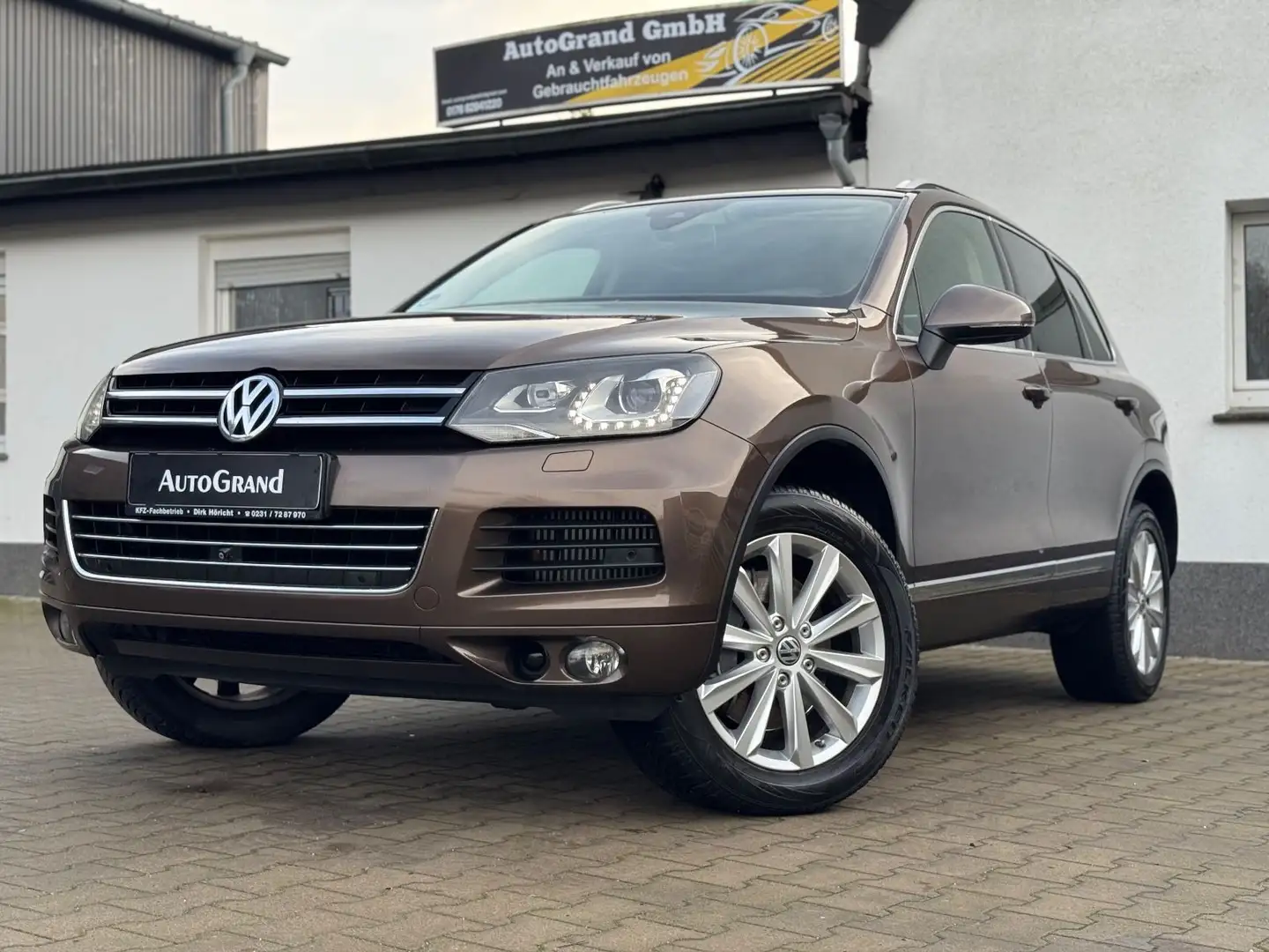 Volkswagen Touareg V8 TDI EXCLUSIVE*360*LUFT*LED*ASIST Braun - 1