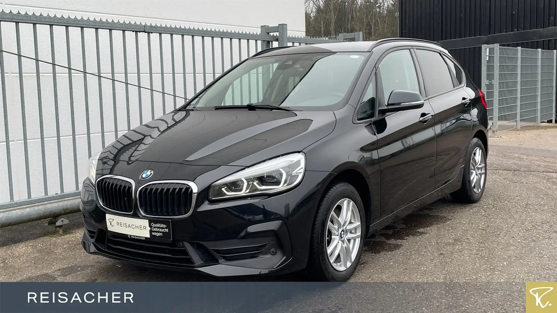 BMW 218 dA Active Tourer Advantage Navi RFK DrAss Schwarz - 1