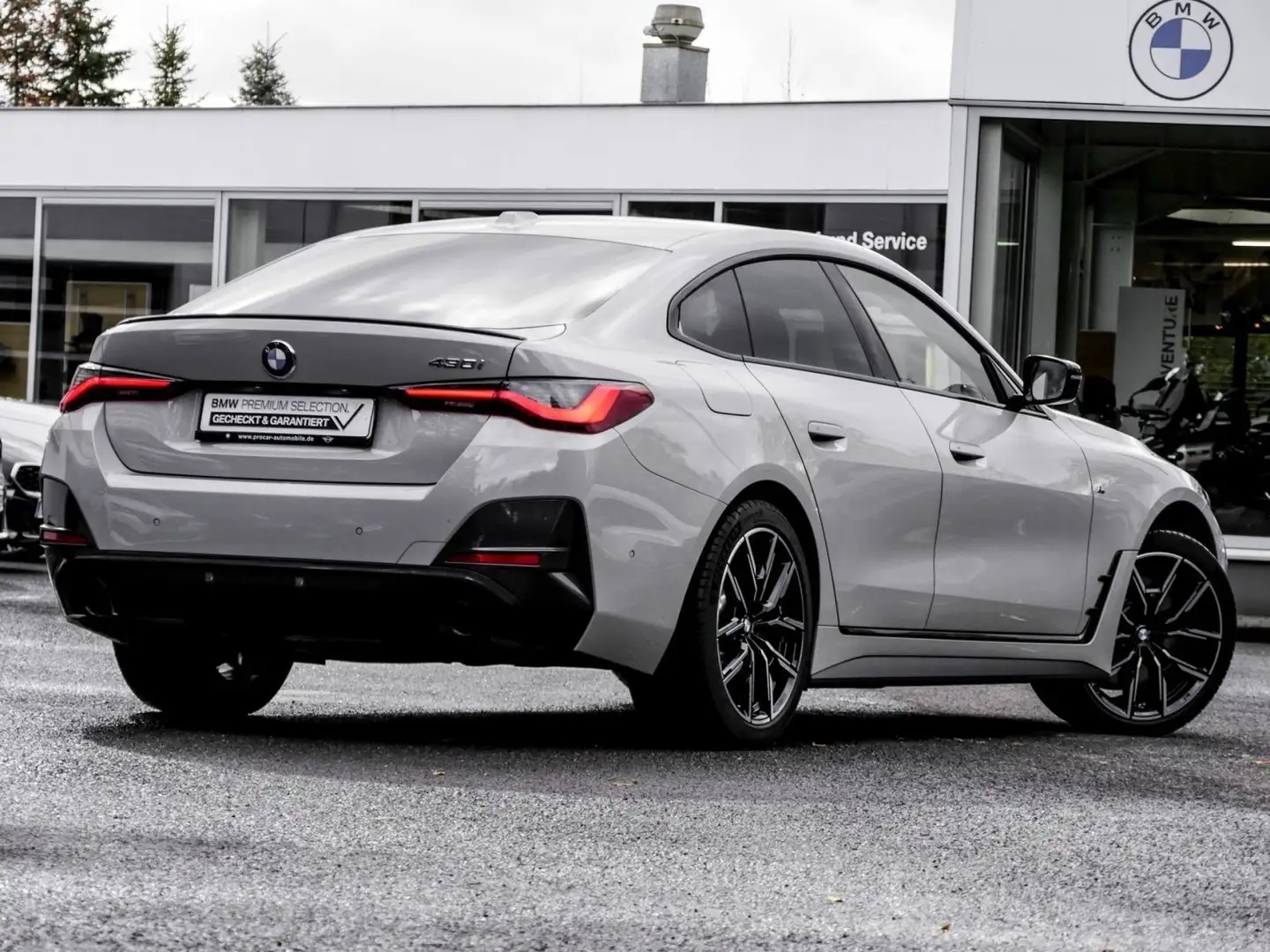 BMW 430 i M SPORT PRO+H/K+GLASDACH+DA+PA Grau - 2