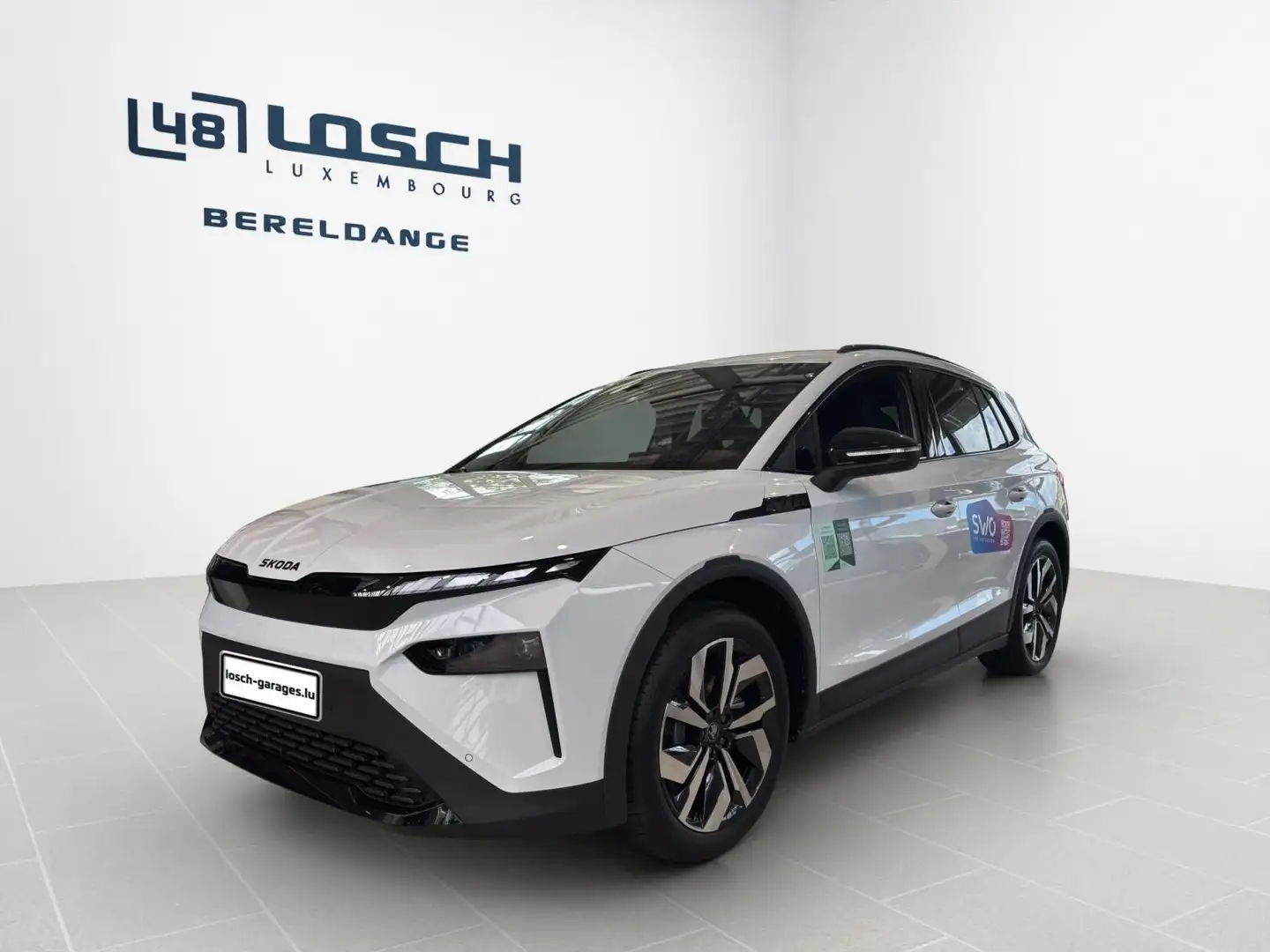 Skoda Elroq 60 Sportline Blanc - 1