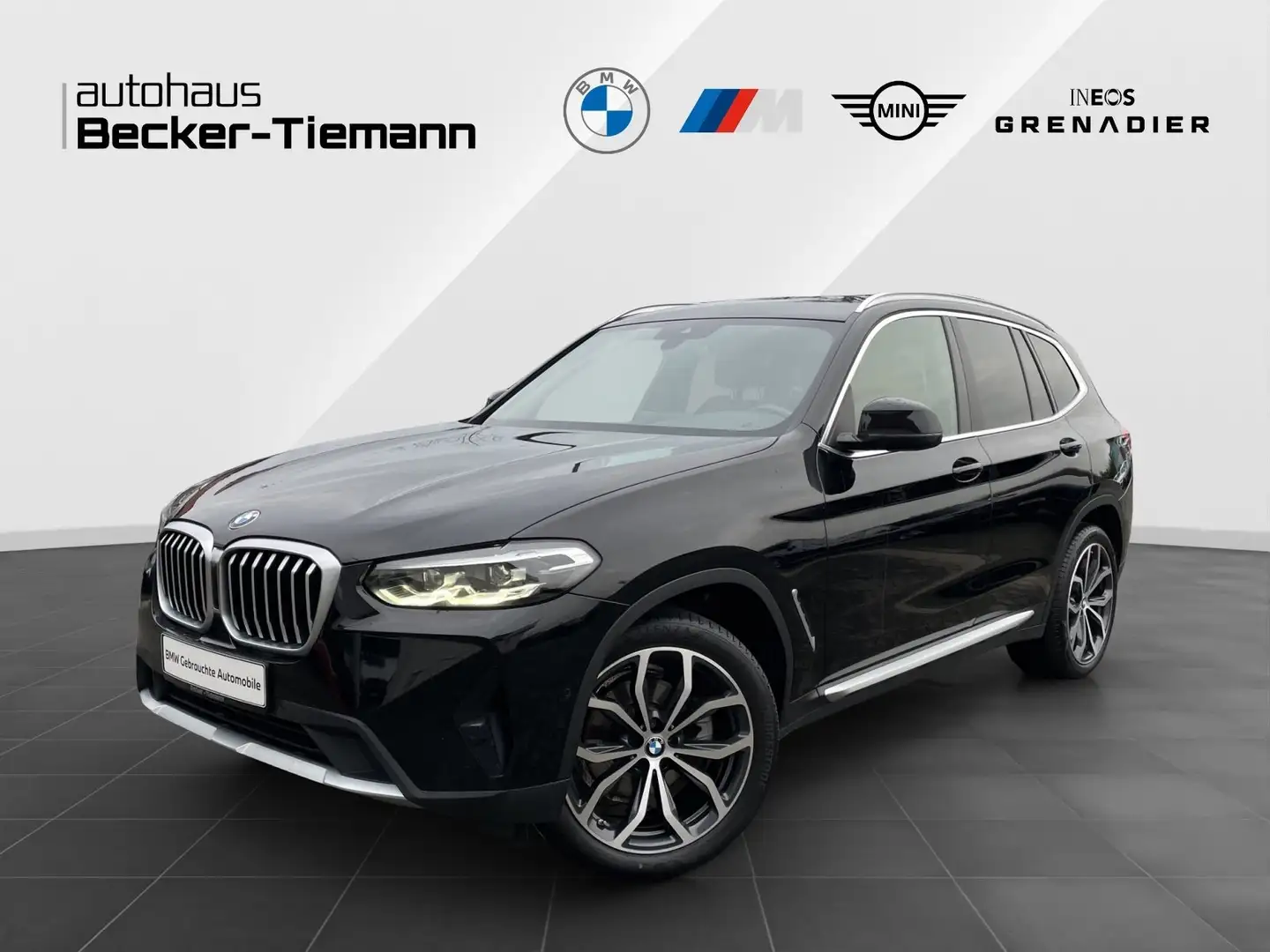 BMW X3 xDrive20d AUT*STAND.HZG:*20ZOLL*E-SITZE*KEYLESS*M Schwarz - 1