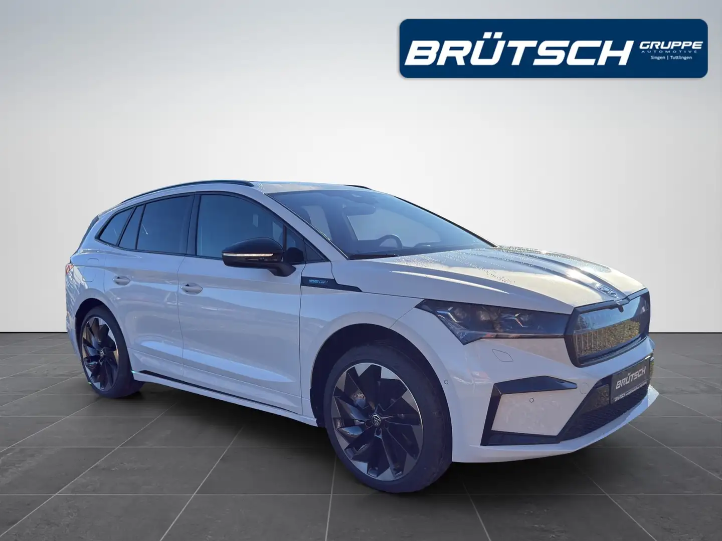 Skoda Enyaq 85 Sportline 82kWh 210kW/286PS Weiß - 2