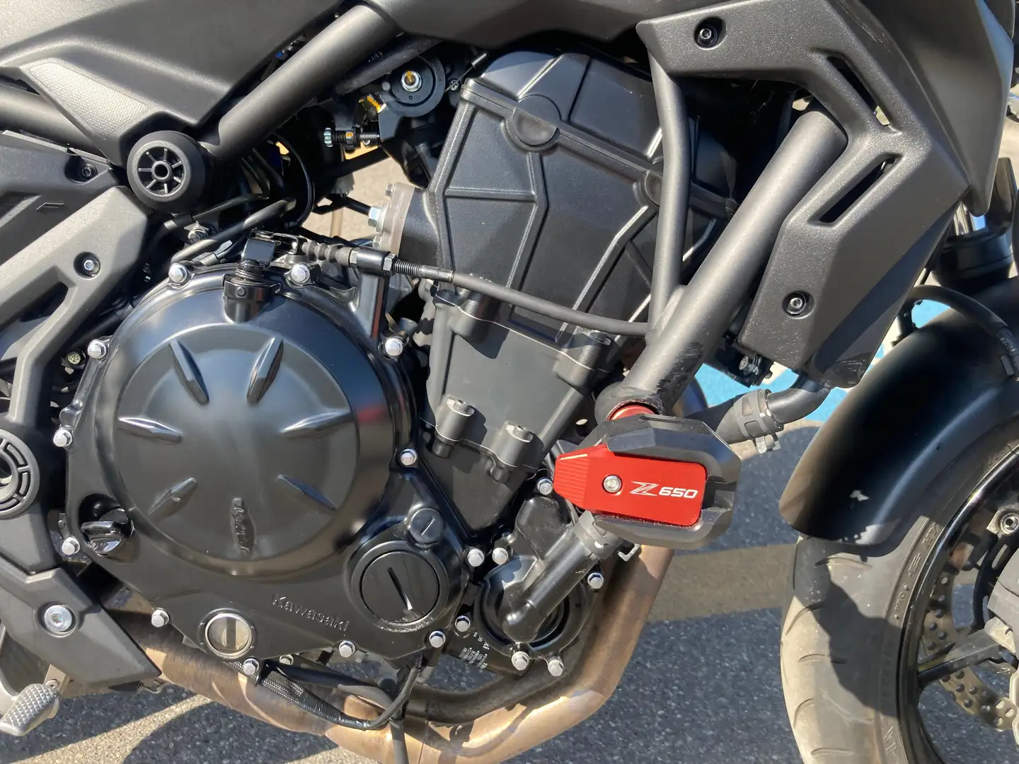Kawasaki Z 650 35kw scarico completo Nero - 2