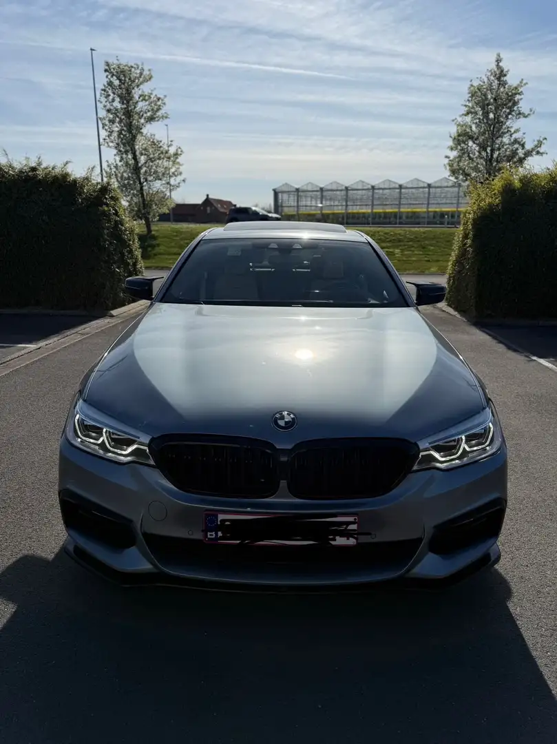 BMW 530 530i Aut. Gris - 2