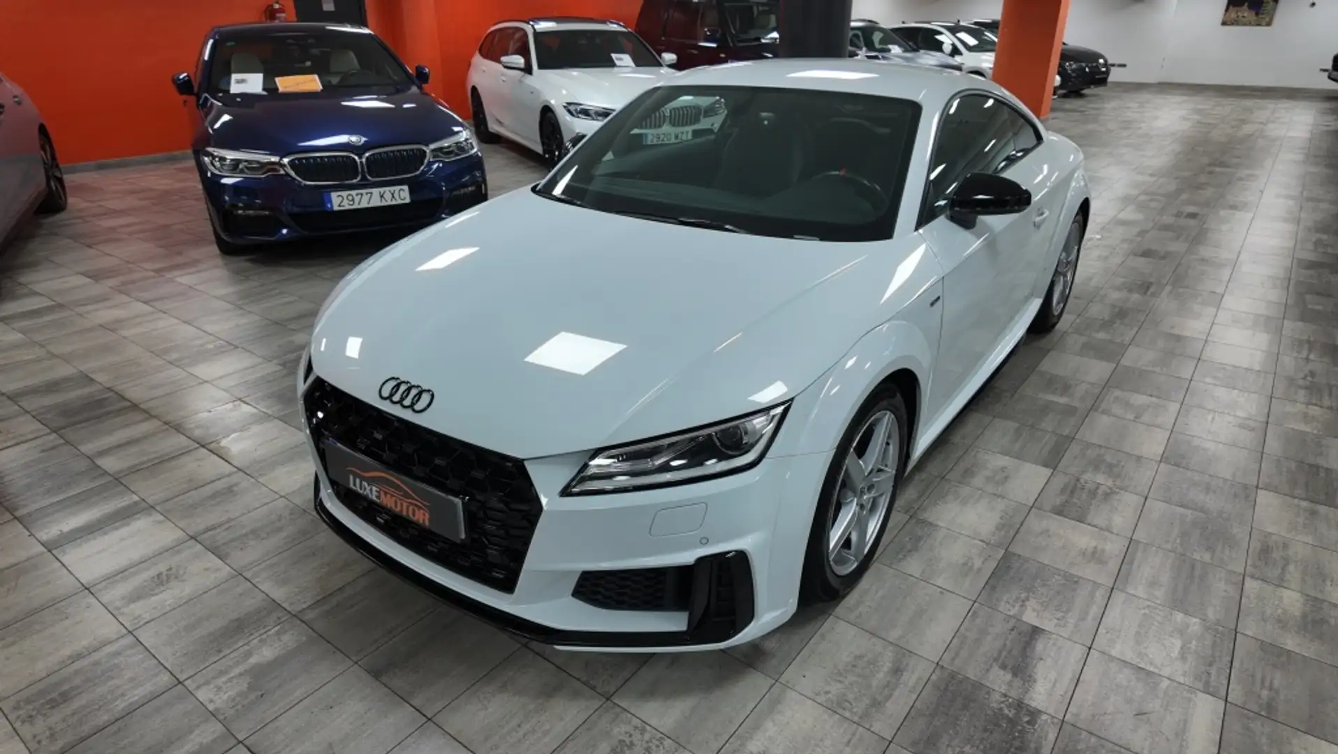 Audi TT Coupé 40 TFSI Tourist Trophy S tronic Blanc - 1