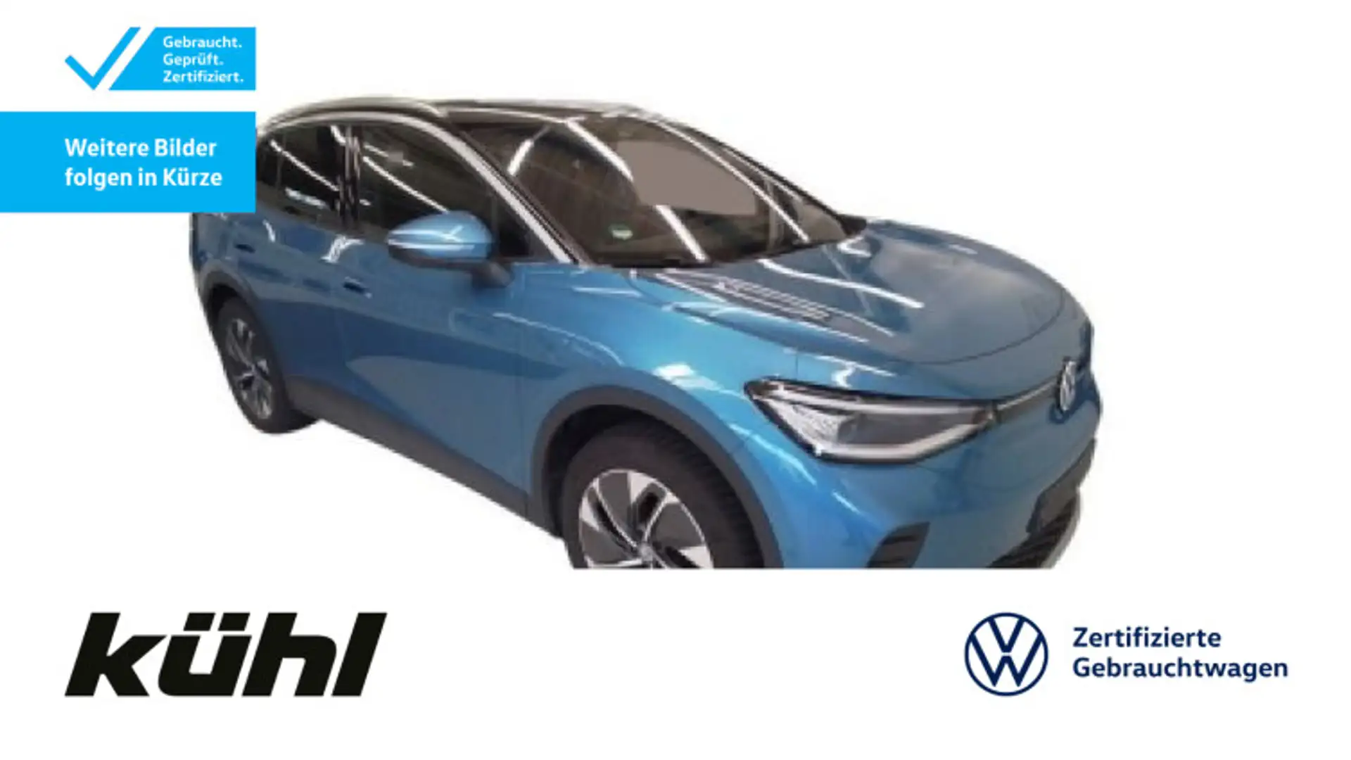 Volkswagen ID.4 210kW Pro IQ.Light HuD Harman 360° App Navi Azul - 1