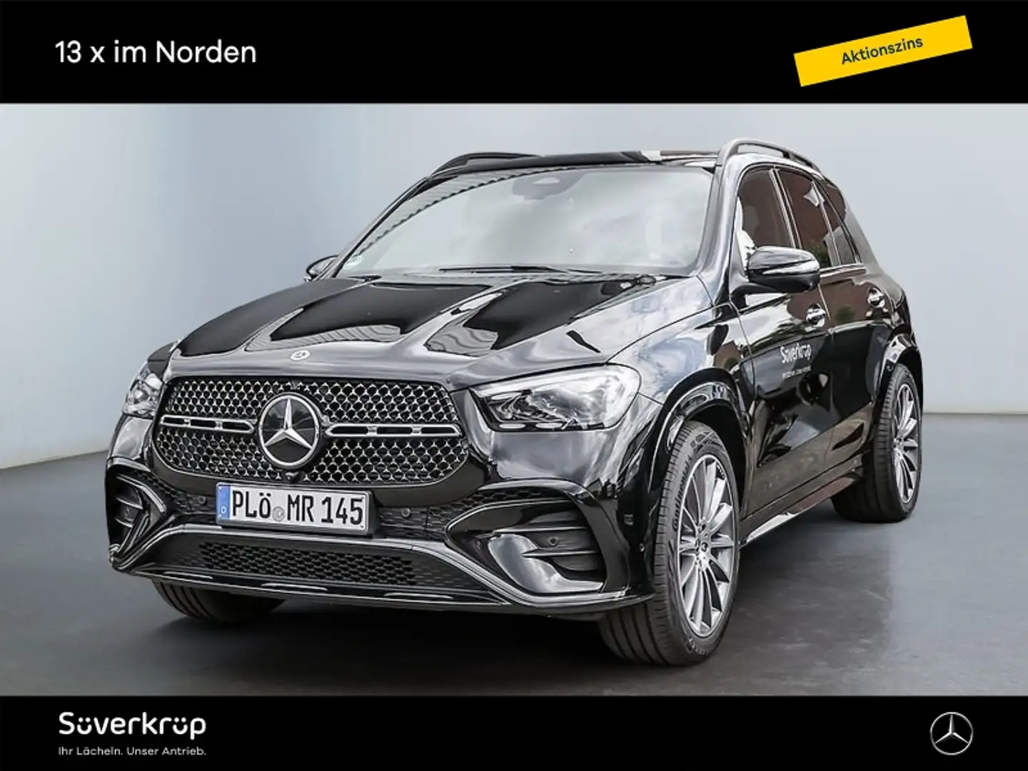 Mercedes-Benz GLE 450 d 4M AMG BURM NIGHT WIDE MEMO MULTI 360 Schwarz - 1