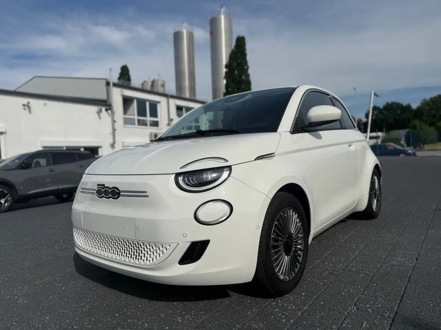 Fiat 500e LED + Sitzheizung + Totwinkel Wit - 1