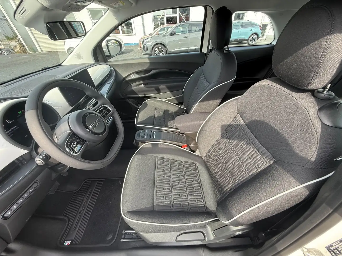 Fiat 500e LED + Sitzheizung + Totwinkel Wit - 2
