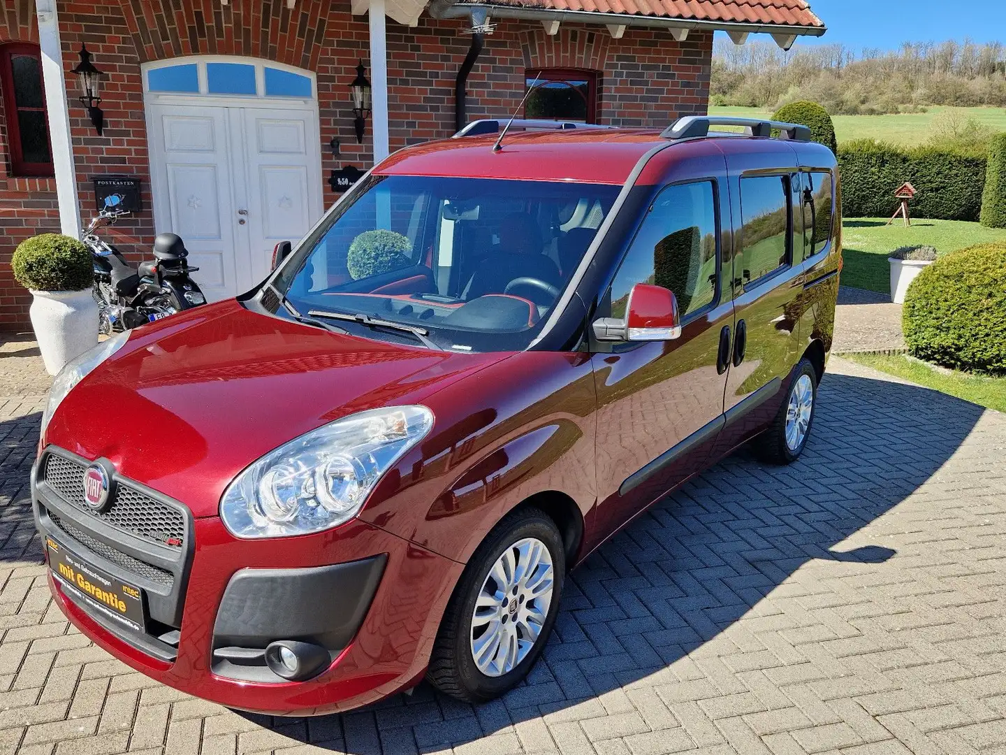Fiat Doblo Easy*Behindertengerecht/Selbstfahrer Rot - 1