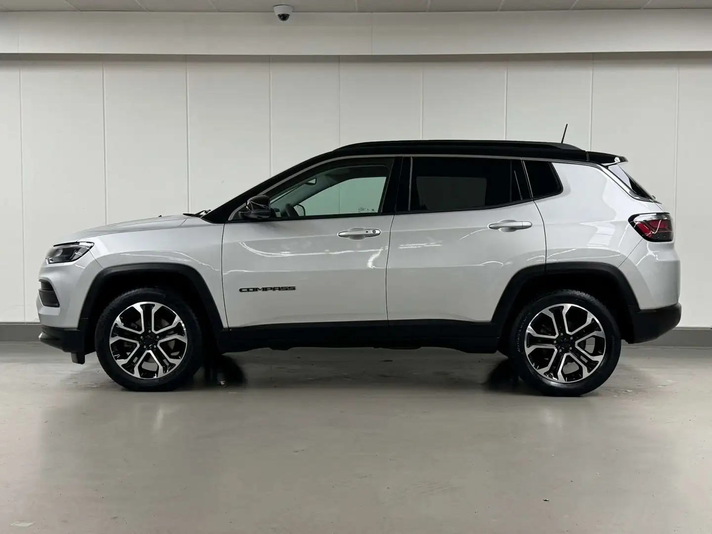 Jeep Compass 1.3 TURBO 130CV PHEV eAWD LIMITED CAMERA GPS AUTO Argent - 2