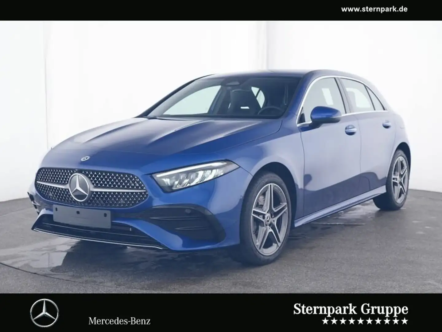 Mercedes-Benz A 250 A 250 e AMG MBUX-Navi,Distronic,R-Kam,AHK,Totw. Blau - 1
