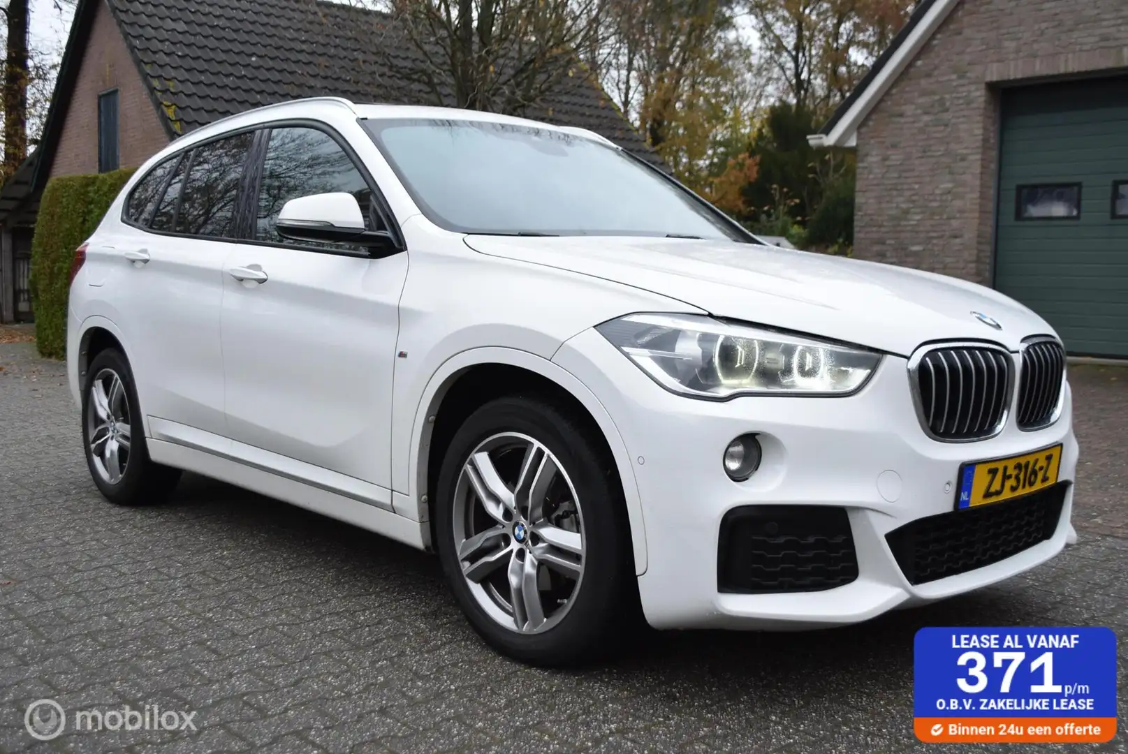 BMW X1 sDrive18i aut High Exe M Sport voll Blanc - 1