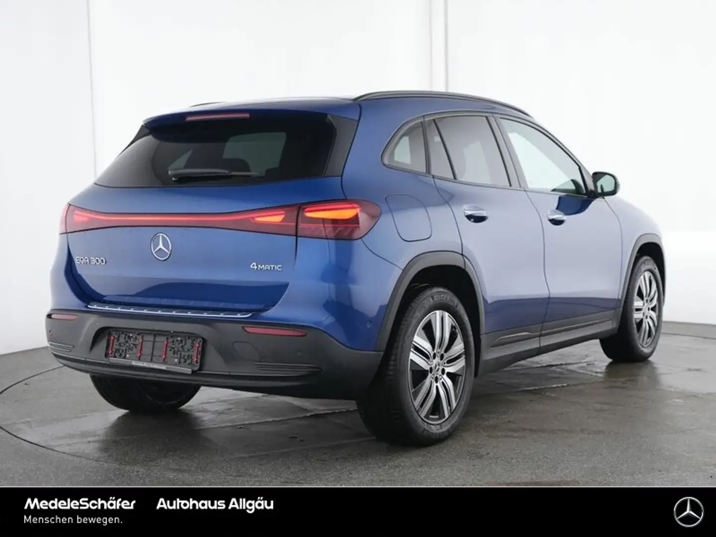 Mercedes-Benz EQA 300 EQA 300 4M Progressive Night AHK Vorr.-Distronic Blau - 2