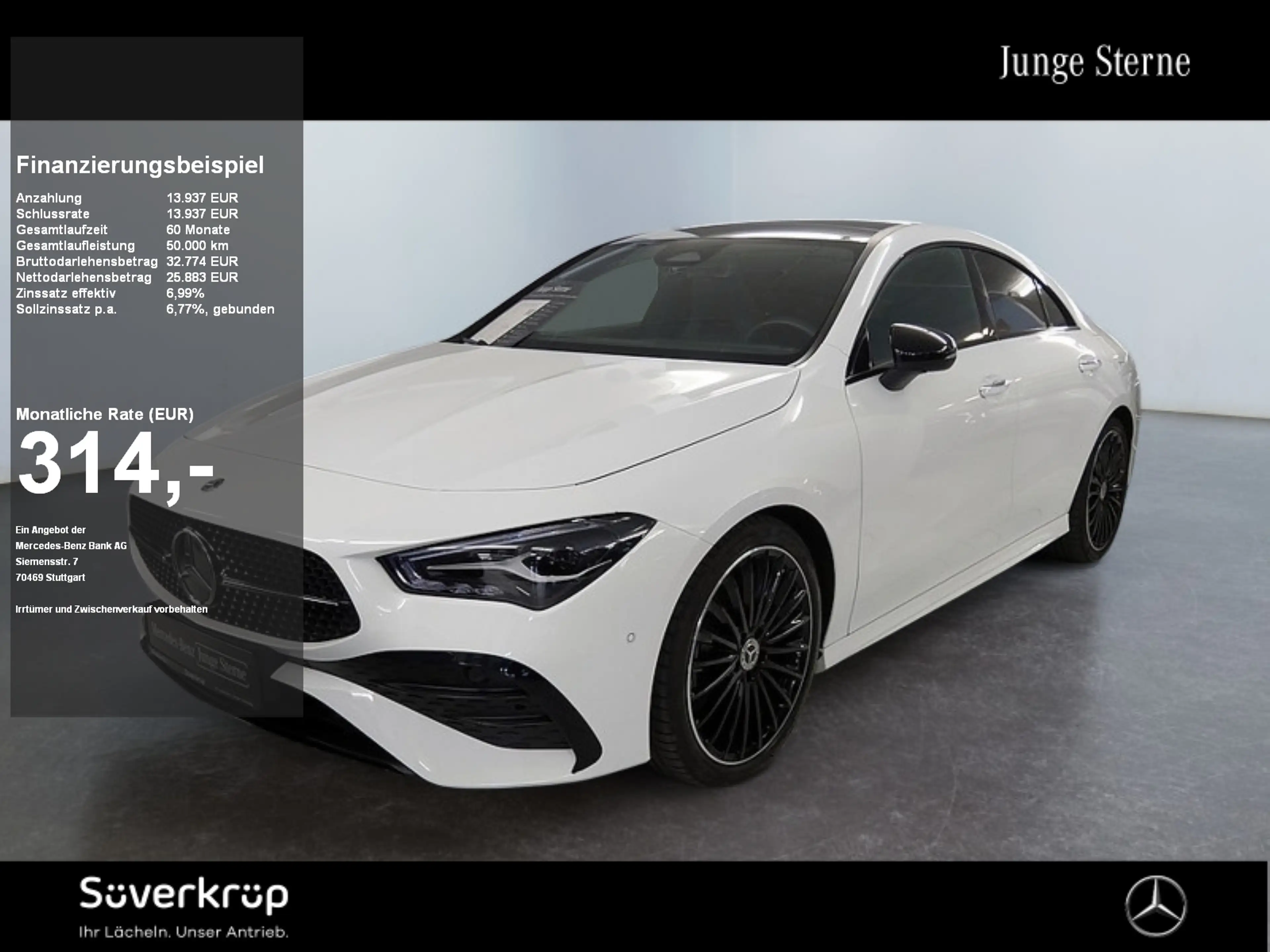 Mercedes-Benz CLA 200 d Coupé , AMG NIGHT KAMERA PANO SPUR PDC