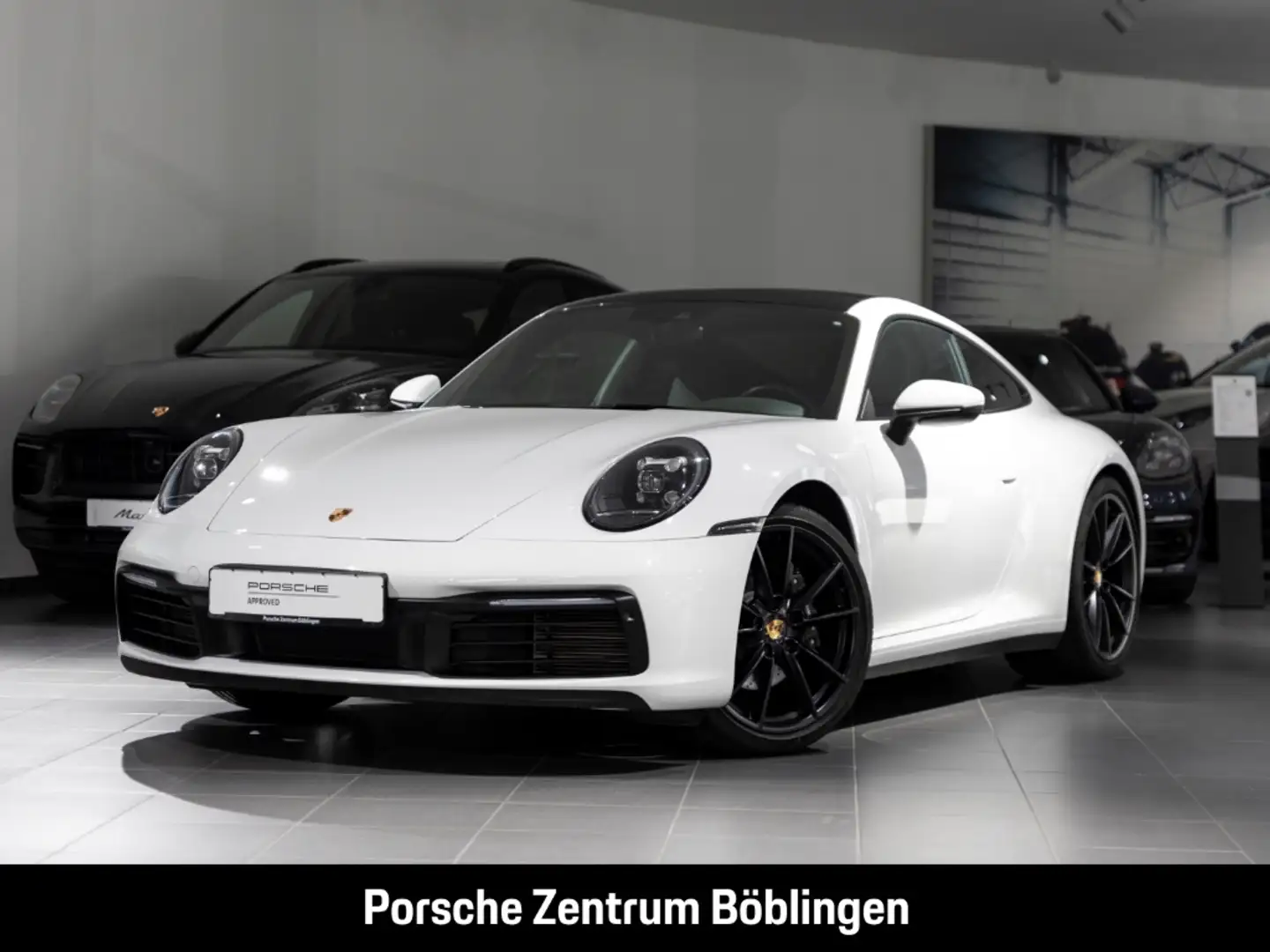 Porsche 992 911 Carrera 4 Sportabgasanlage Rückfahrkamera Weiß - 1