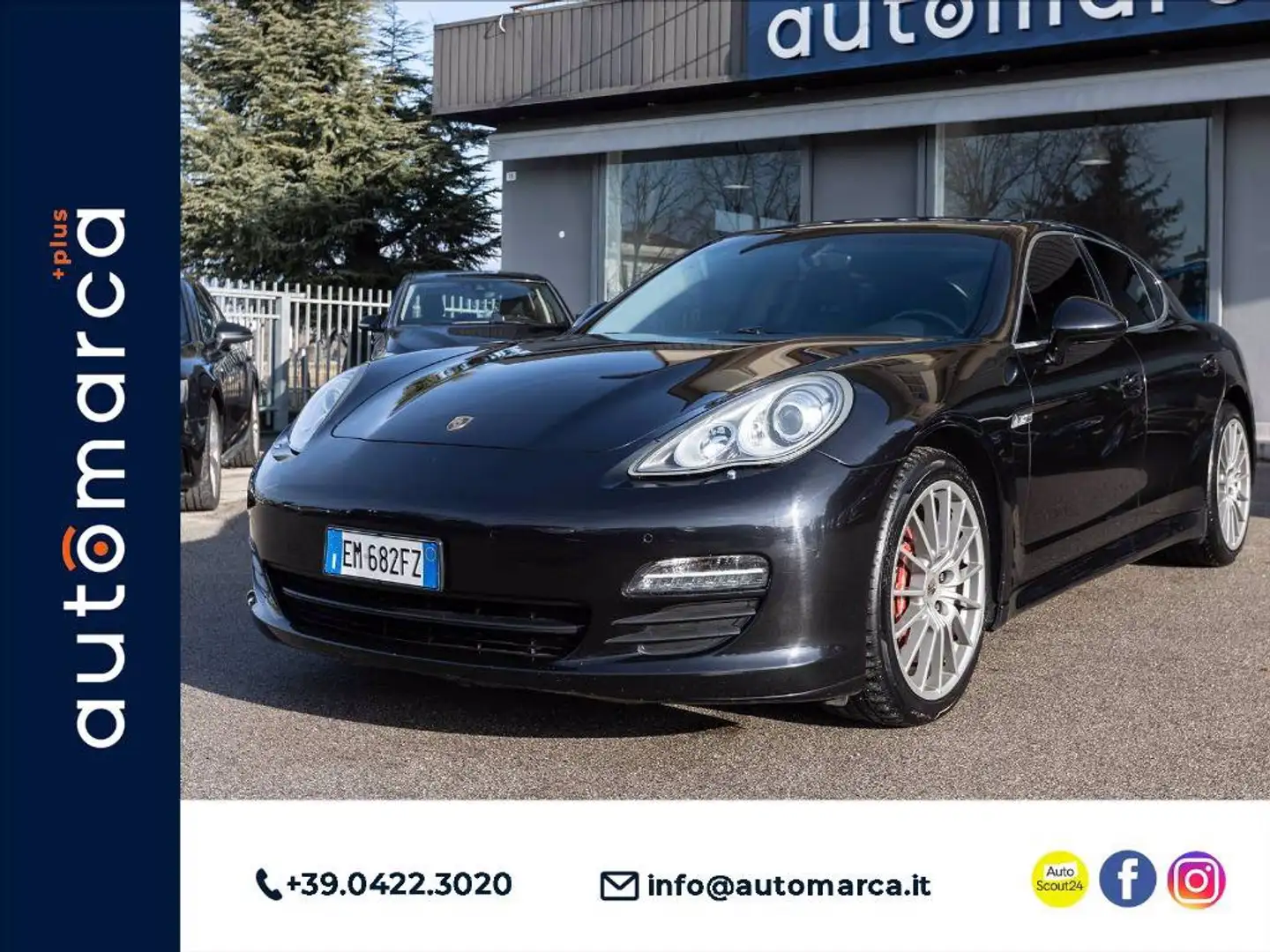 Porsche Panamera 4.8 S Nero - 1