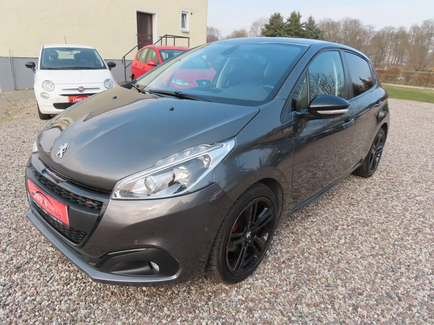 Peugeot 208 GT  KLIMA NAVI LEDER PANORAMA LMF Grau - 1