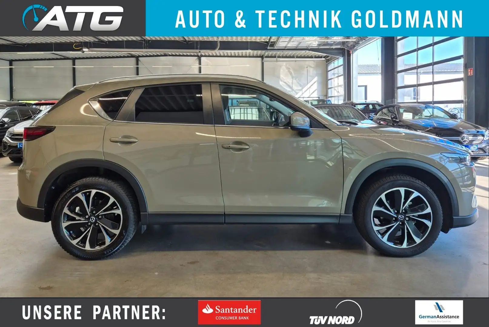 Mazda CX-5 Ad'vantage AWD NAVI LED HUD 360 CAM AHK Grau - 1