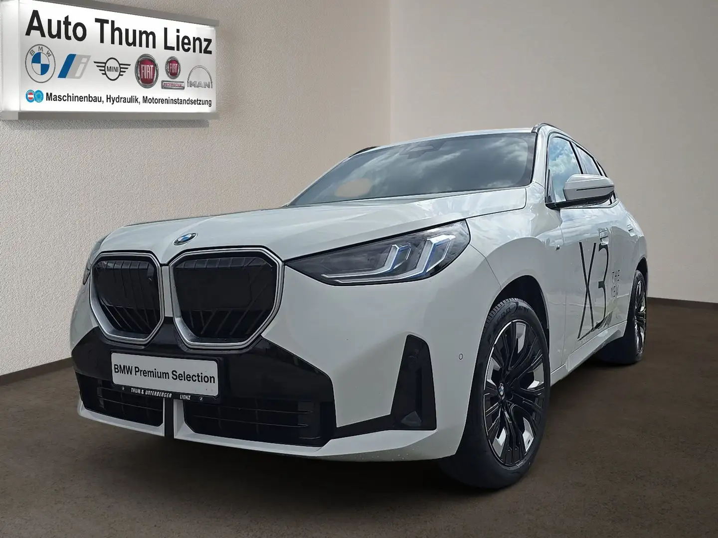 BMW X3 20d xDrive M Sport Weiß - 1