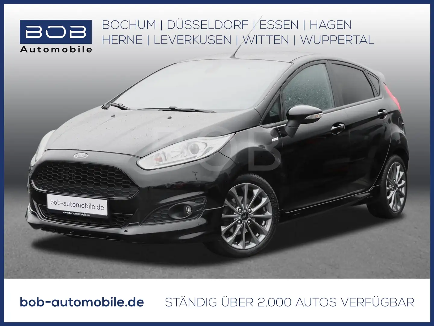 Ford Fiesta 1.0 EcoBoost ST-Line SHZ PDC ZV Noir - 1