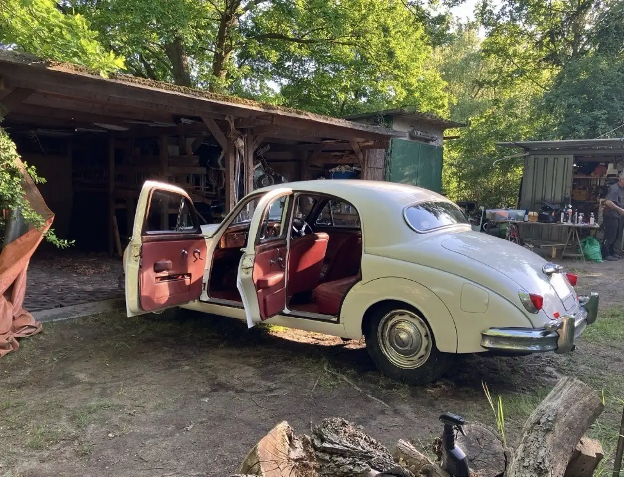 Jaguar Mark 1 MK1 2.4l Bj. 1957 Oldtimer guter Zustand, foto 5