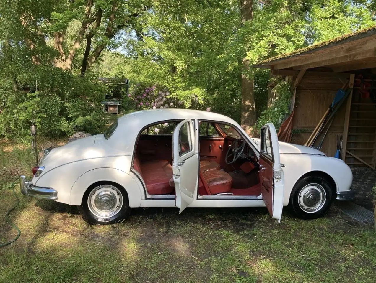 Jaguar Mark 1 MK1 2.4l Bj. 1957 Oldtimer guter Zustand, foto 2