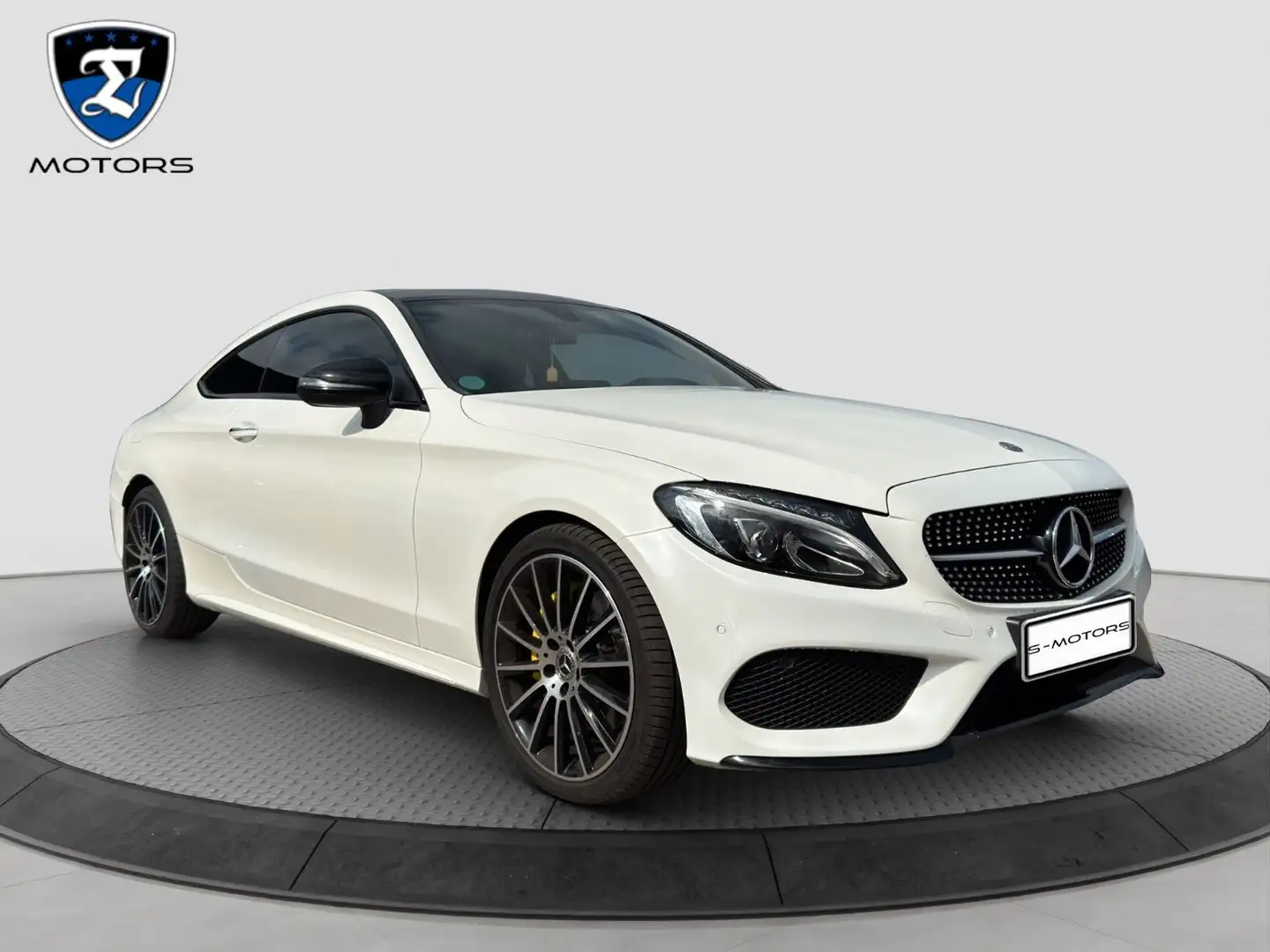 Mercedes-Benz C 250 Coupe 250 d*AMG LINE*KEYLESS GO/E*19 Zoll* Weiß - 1