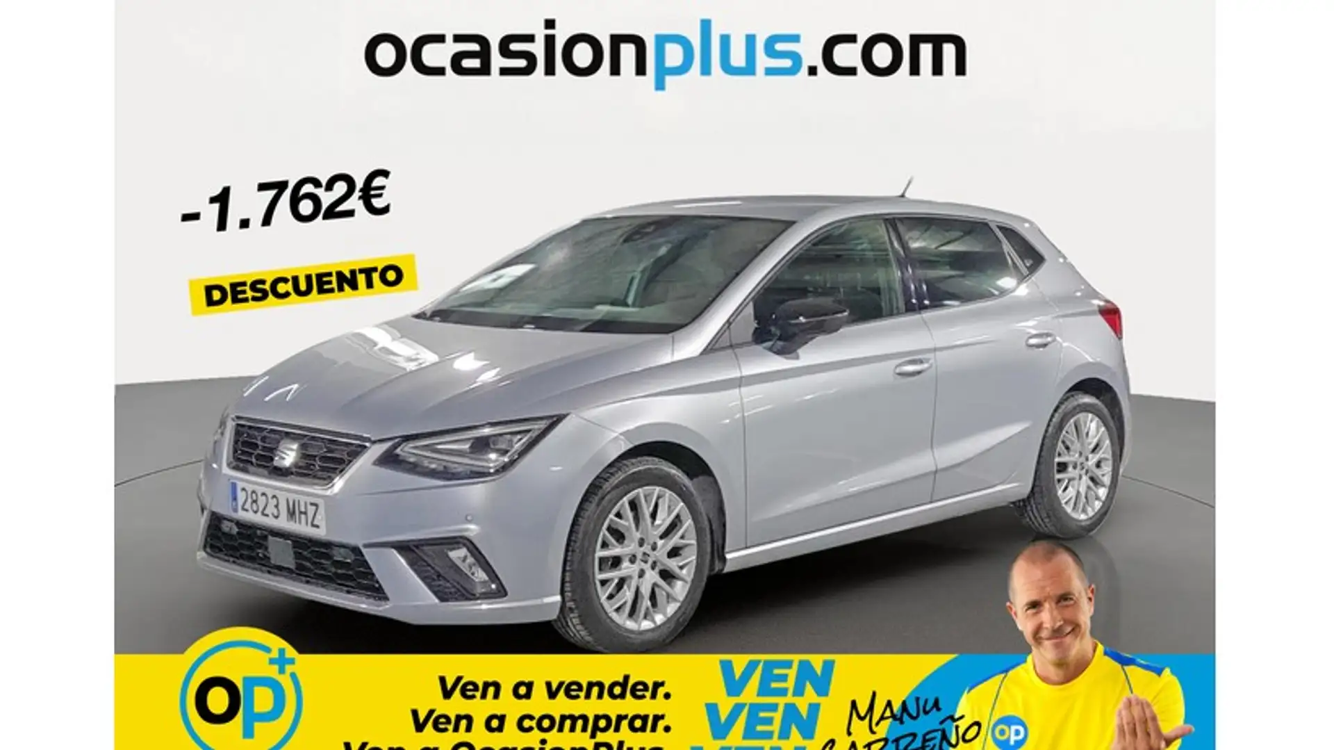 SEAT Ibiza 1.0 TSI S&S FR XS 110 Plateado - 1